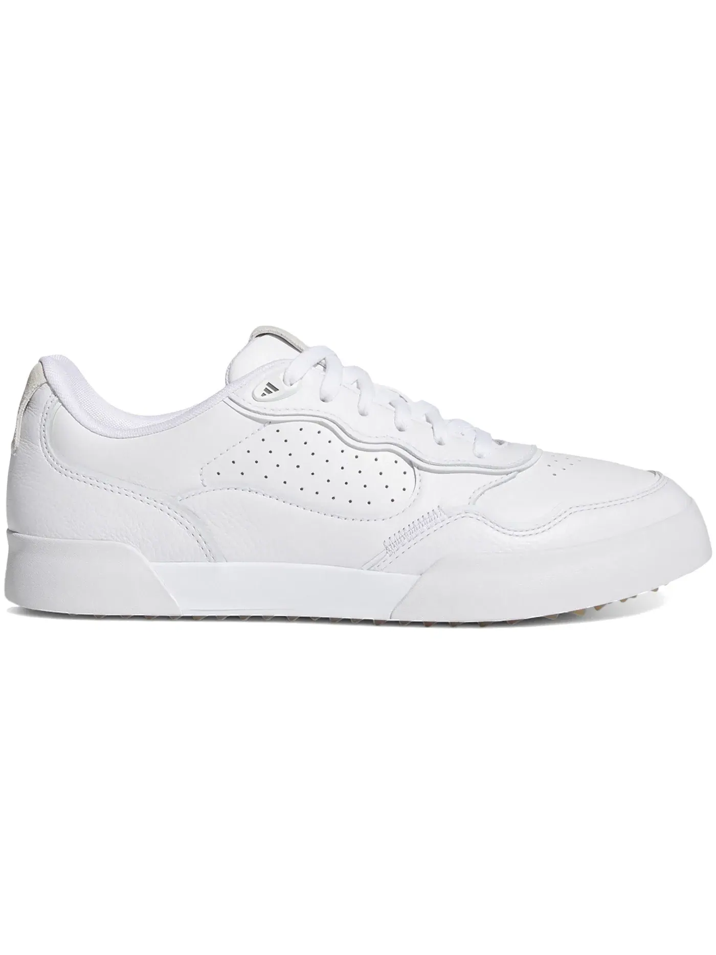 Мужские шиповки для гольфа Retrocross 25 Spikeless Adidas — изображение 1 из 1, белый/серый