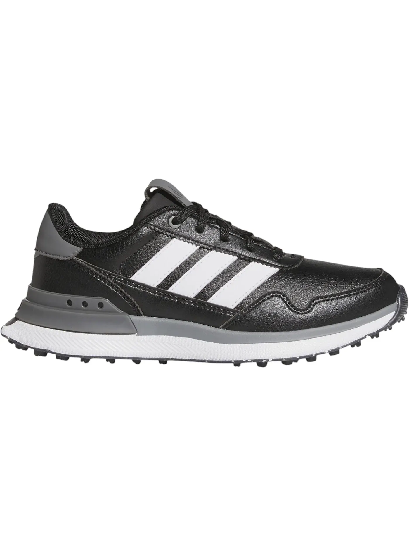 Детские шиповки для гольфа без шипов Adidas S2G 26 Spikeless Golf Adidas — изображение 1 из 1, черный/белый/серый