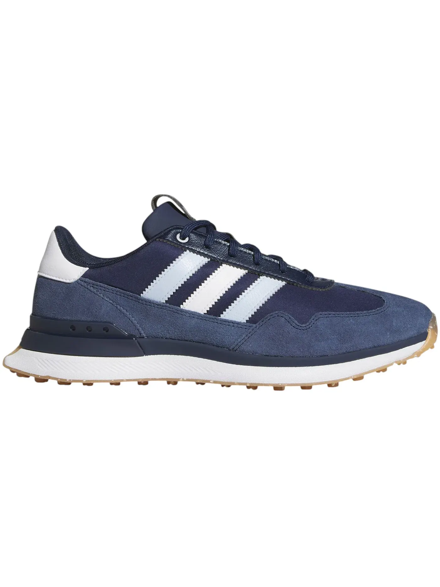 Мужские шиповки для гольфа с текстильным верхом Adidas S2G 26 Textile Spikeless Golf — изображение 1 из 1, темно-синий/белый