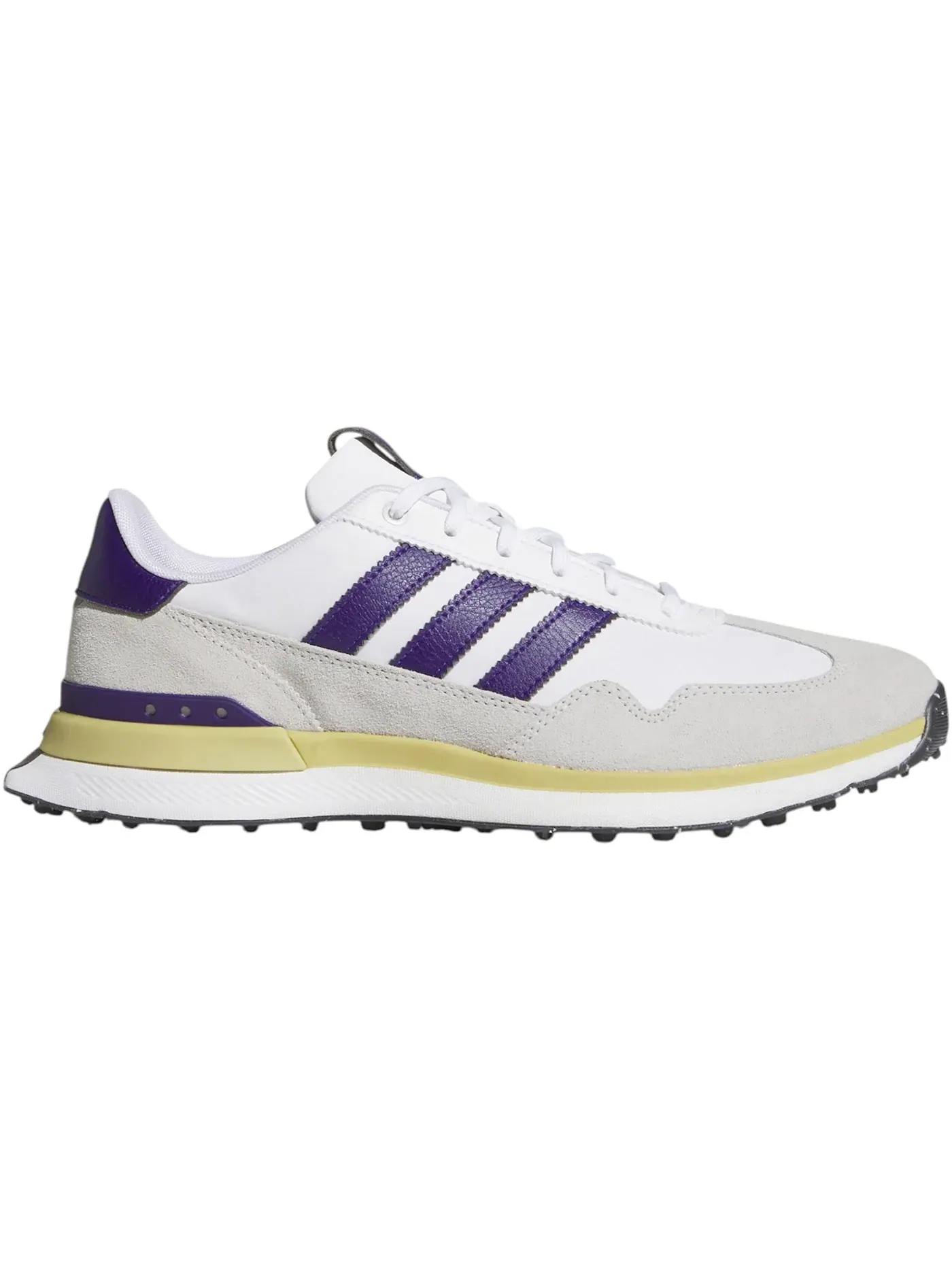 Мужские бутсы для гольфа с текстильным верхом Adidas S2G 26 Textile Spikeless Golf — изображение 1 из 1, белый