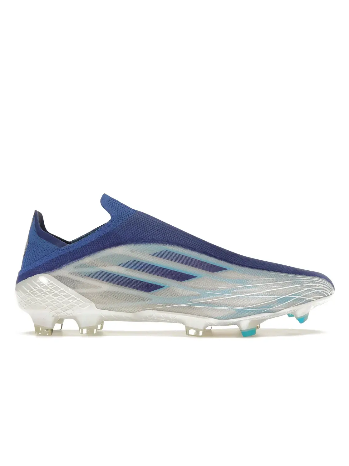 Мужские бутсы для футбола с длинным рукавом Adidas X Speedflow+ FG — изображение 1 из 4, белый/индиго