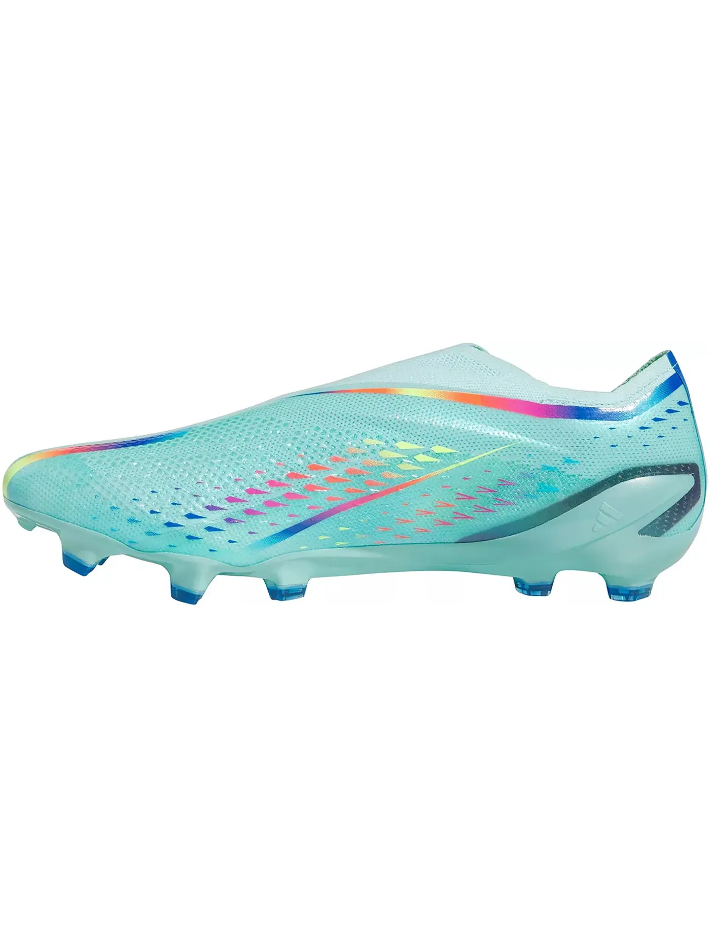 Мужские бутсы с высоким верхом Adidas X Speedportal+ Aqua/Solar Red/Powder Blue — изображение 3 из 5