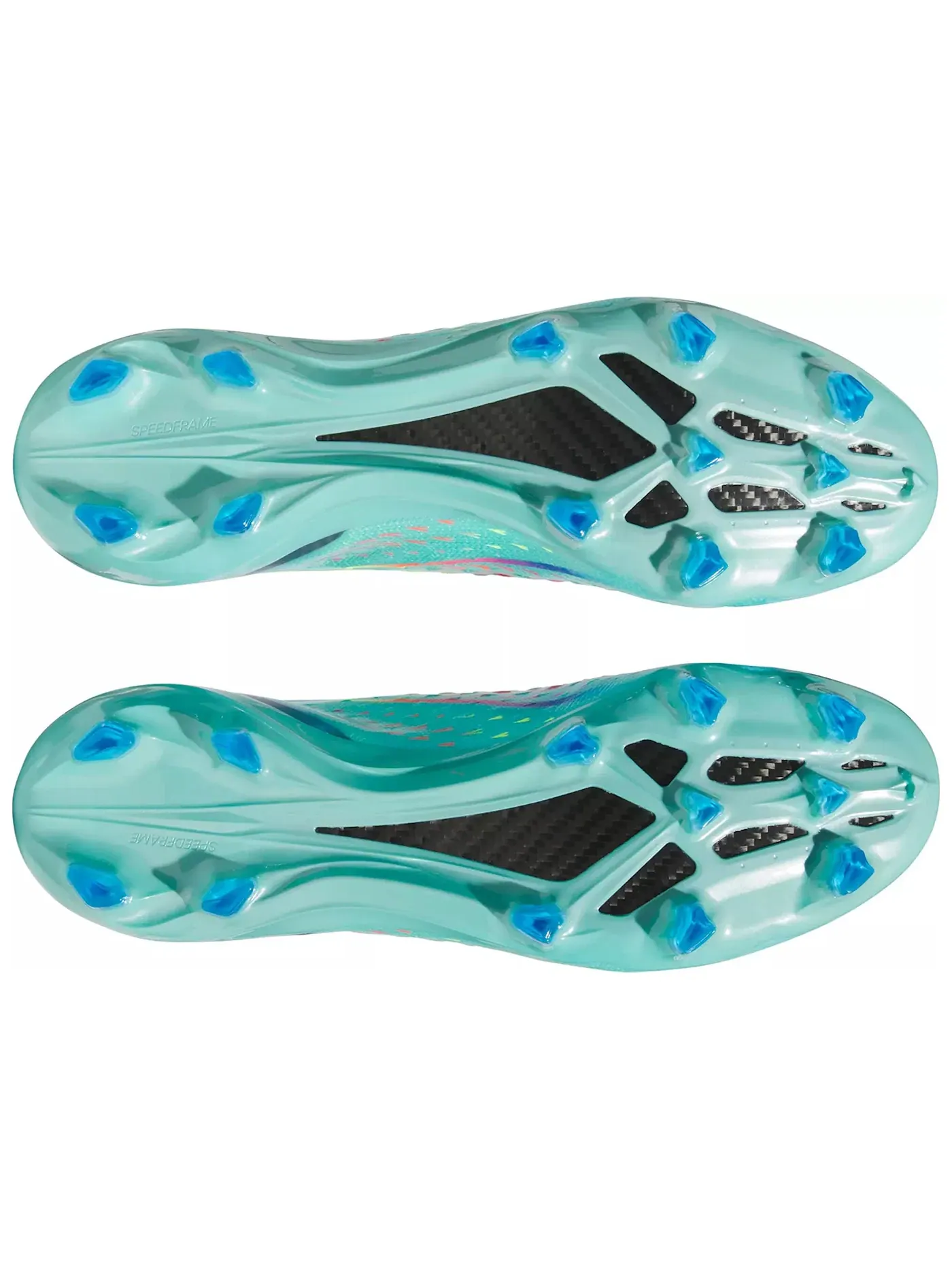 Мужские бутсы с высоким верхом Adidas X Speedportal+ Aqua/Solar Red/Powder Blue — изображение 5 из 5