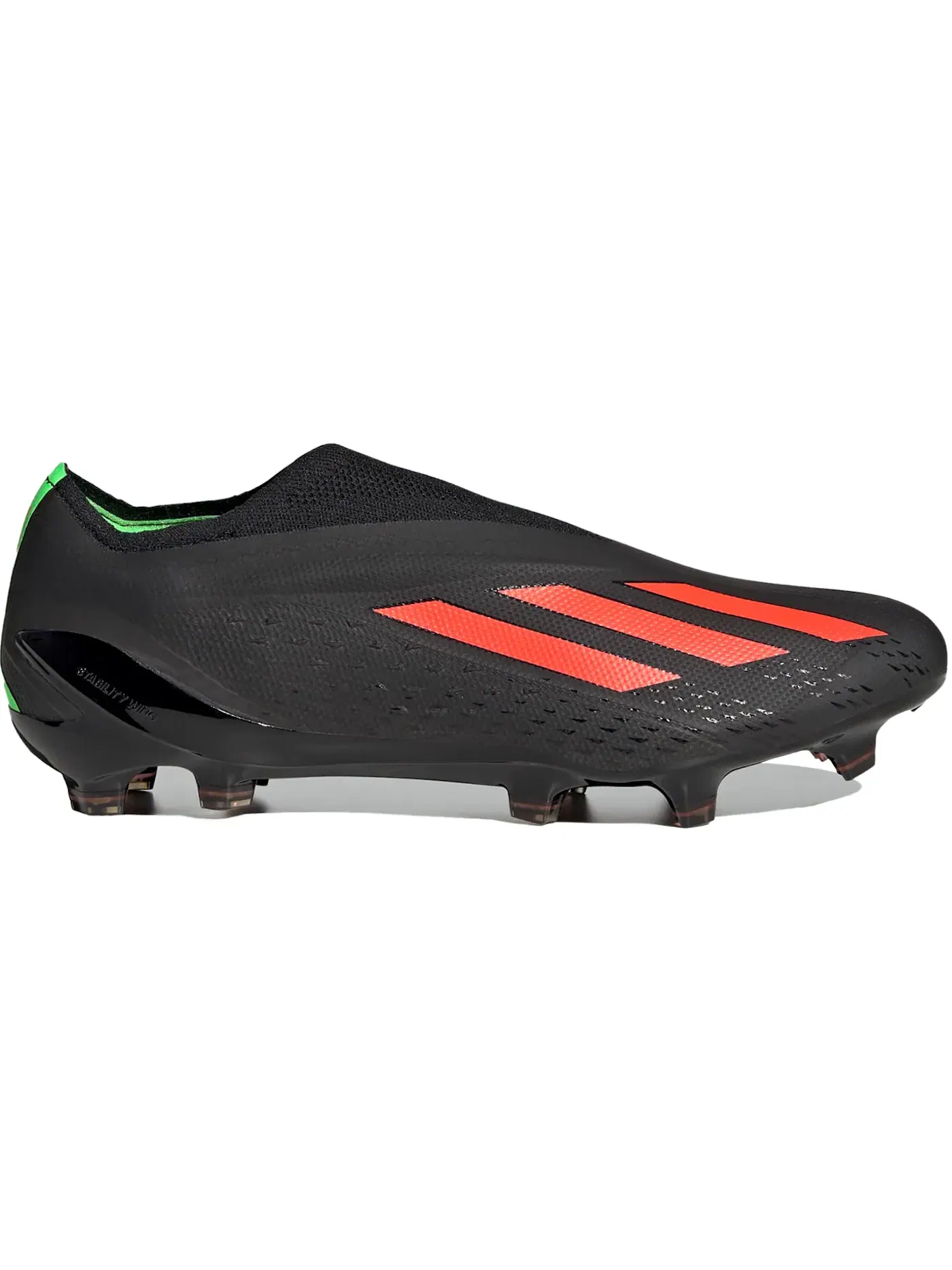 Детские бутсы X Speedportal+ FG Adidas — изображение 1 из 1, черный/красный/зеленый