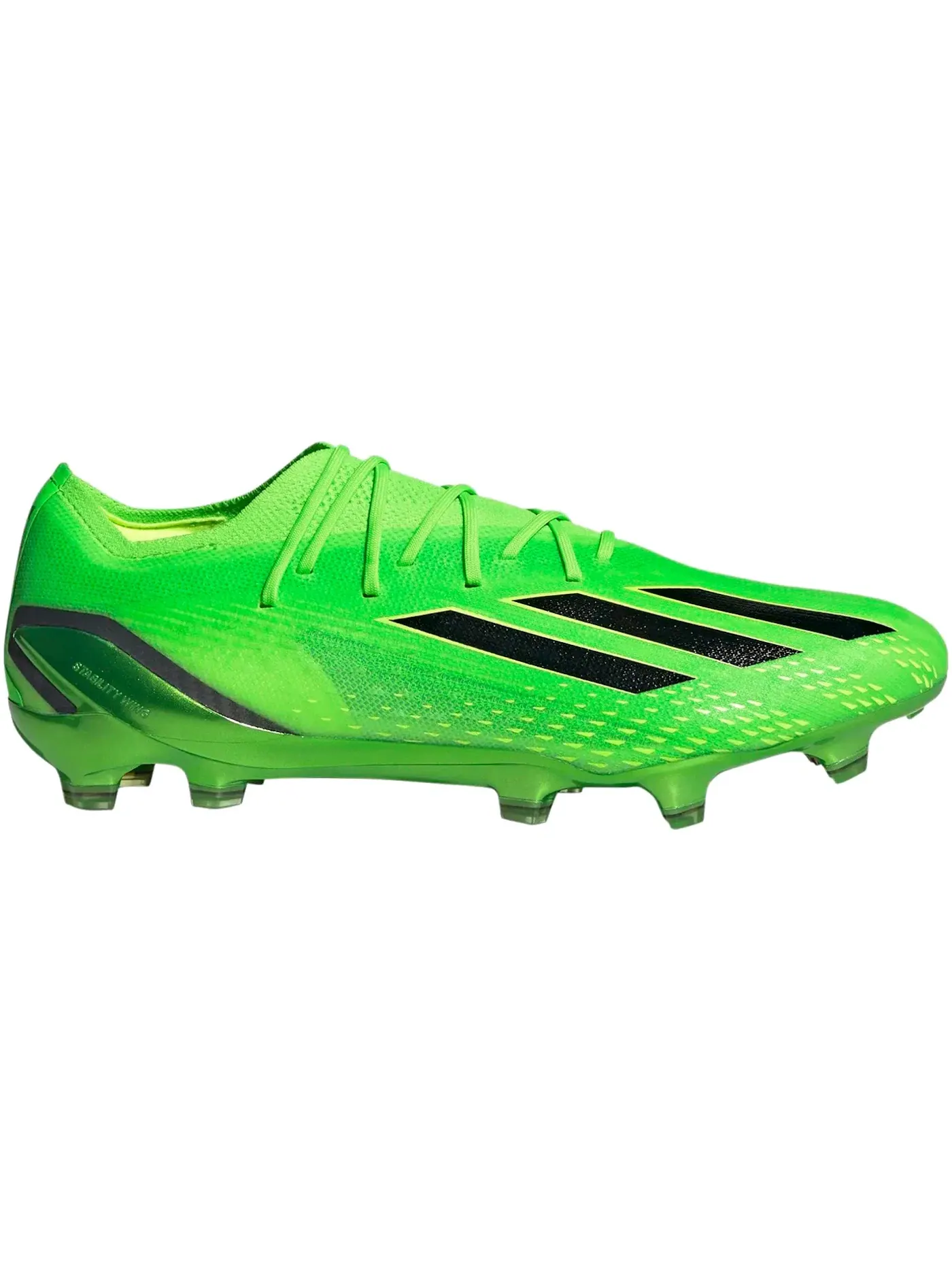 Мужские бутсы с технологией Speedframe X Adidas X Speedportal.1 FG — изображение 1 из 1, зеленый/черный/желтый