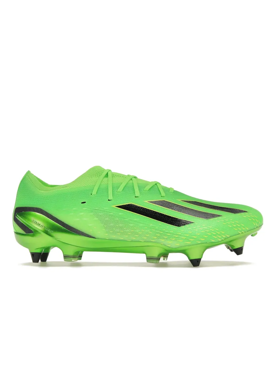 Мужские бутсы с шипами Adidas X Speedportal.1 SG Game Data Pack — изображение 1 из 4, зеленый/черный/желтый
