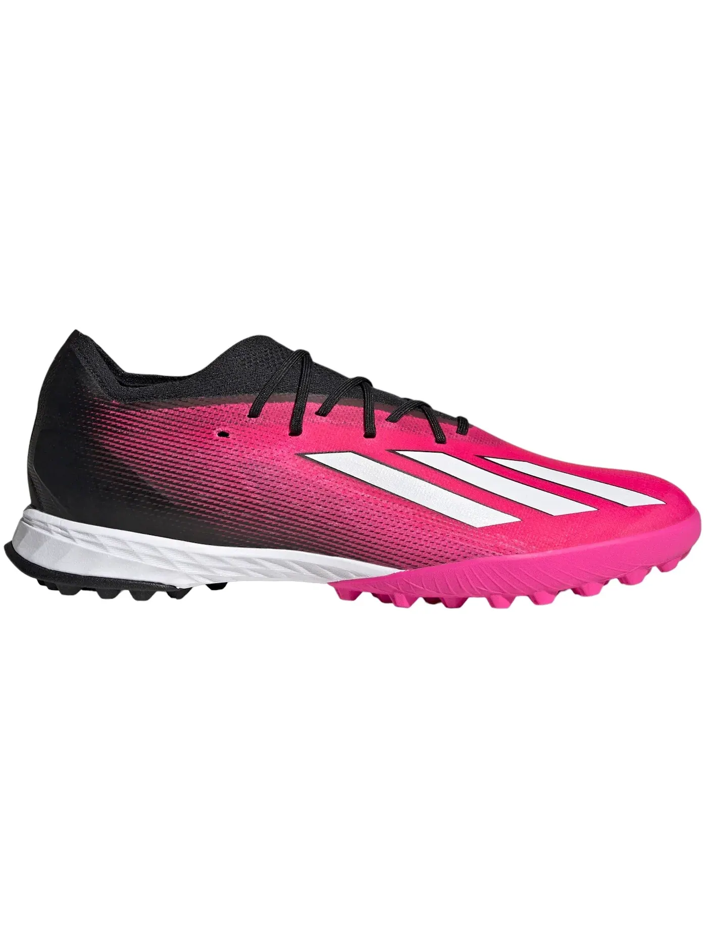 Мужские бутсы для игры на жестком покрытии с принтом Adidas Speedportal.1 Turf — изображение 1 из 1, розовый/белый/черный