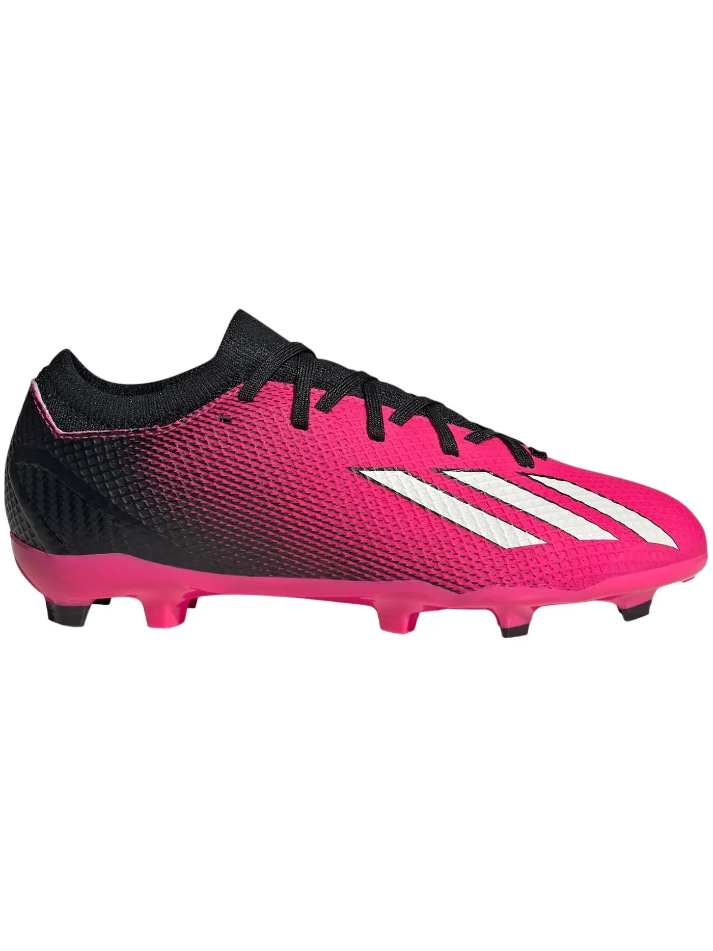 Детские бутсы с принтом Adidas Speedportal.3 FG — изображение 1 из 1, розовый черный