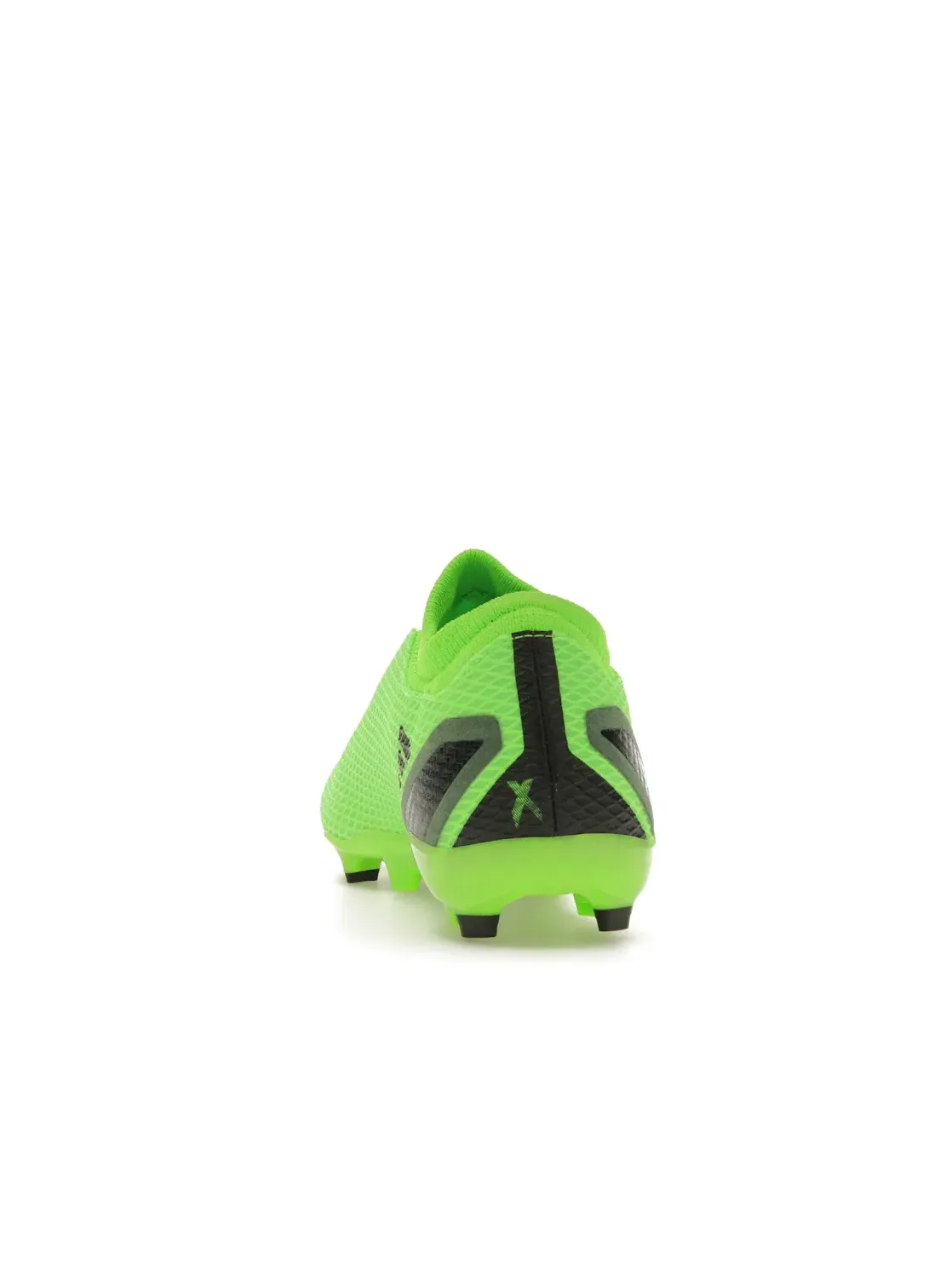 Мужские бутсы с принтом Adidas X Speedportal.3 Laceless FG — изображение 4 из 4, зеленый/черный/желтый