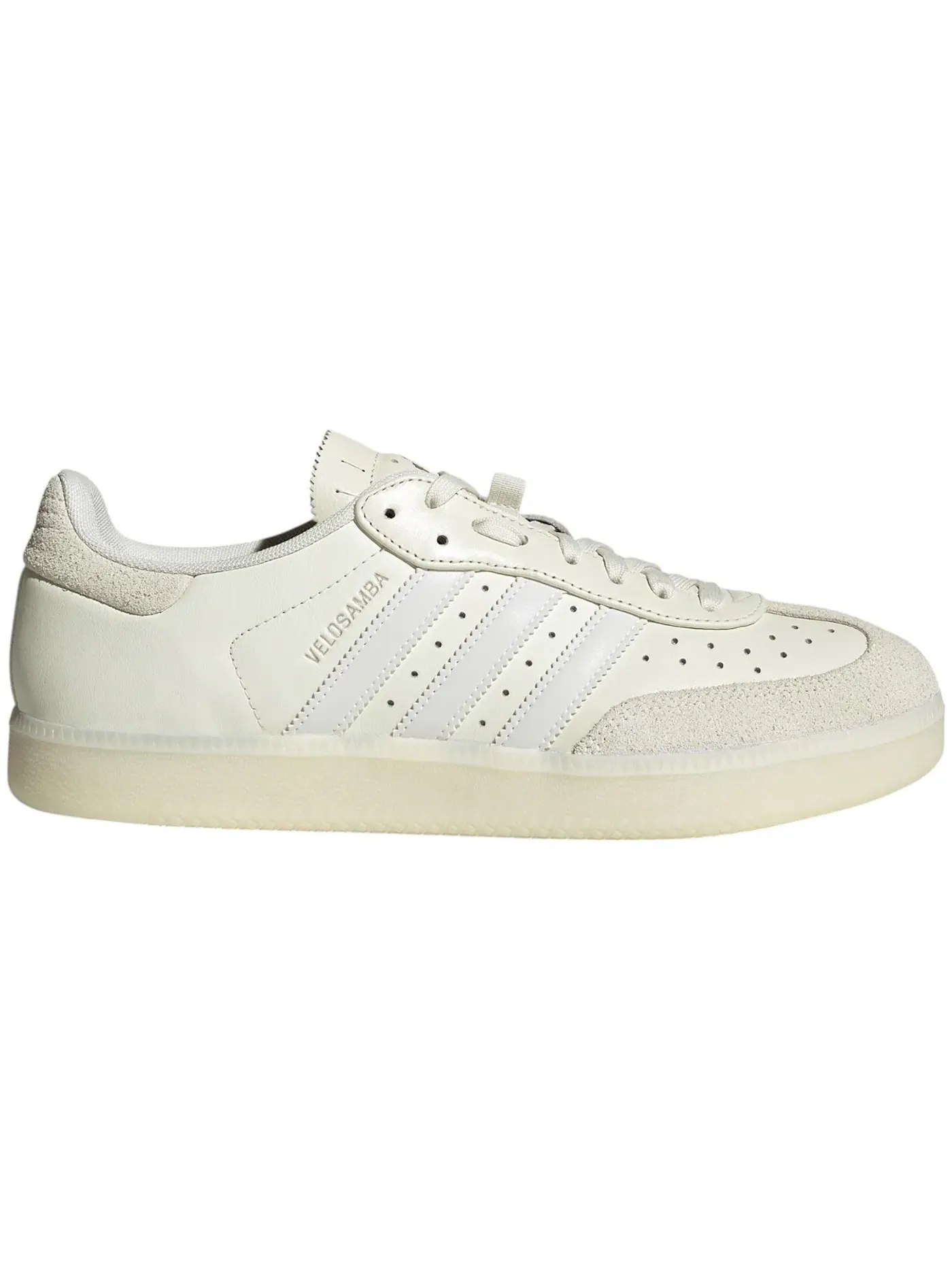 Мужские бутсы с длинным рукавом Adidas Velosamba Leather — изображение 1 из 1, белый/белый/белый