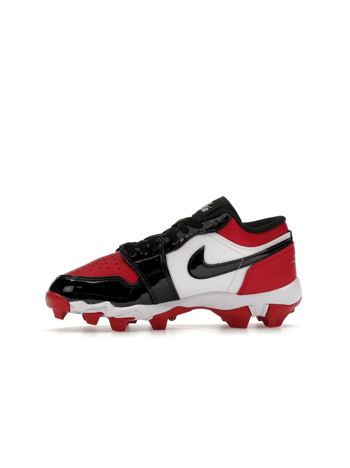 Детские бутсы Jordan 1 Low Cleat Gym Red/White/Black — изображение 3 из 4