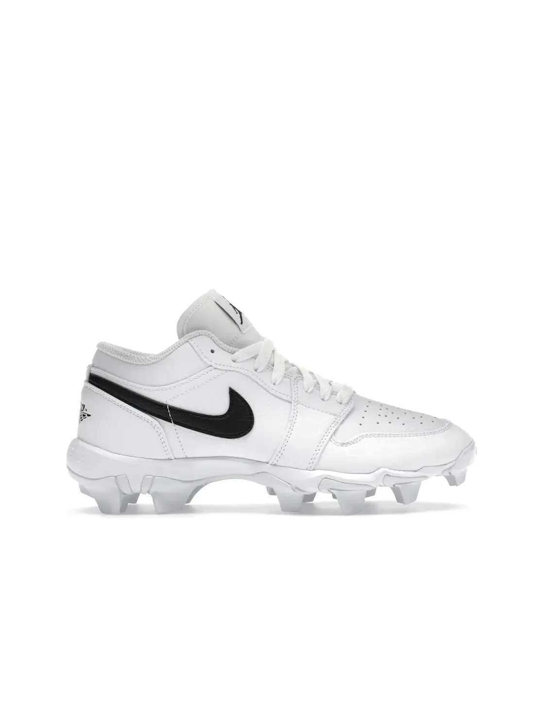 Детские бутсы Jordan 1 Low Cleat Jordan — изображение 1 из 4, белый/черный/черный