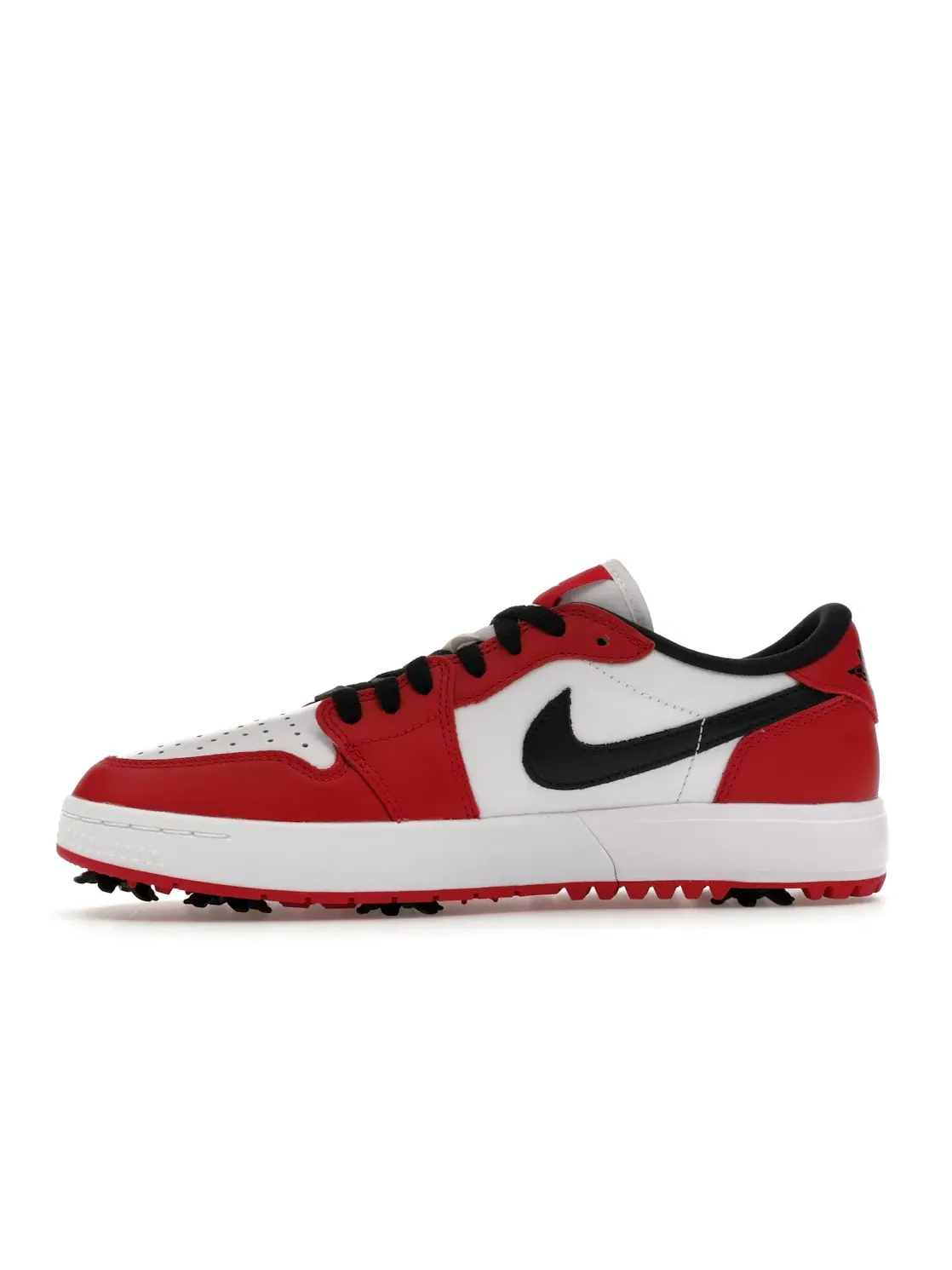 Мужские шиповки Air Jordan 1 Low Golf Spiked Jordan — изображение 3 из 4, красный/черный/белый