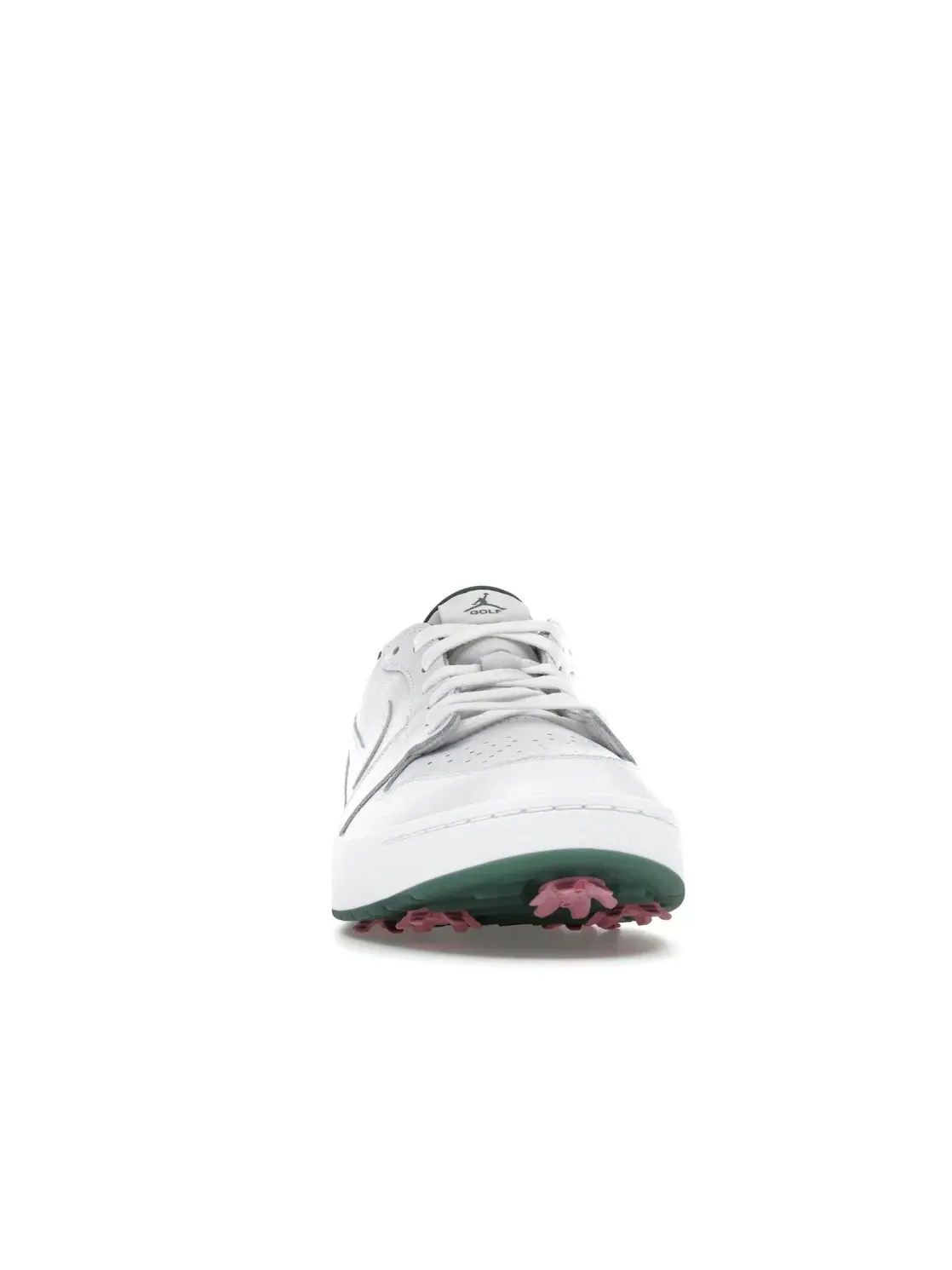Мужские шиповки для гольфа Jordan 1 Low Golf Spiked Jordan — изображение 2 из 4, белый//черный/розовый