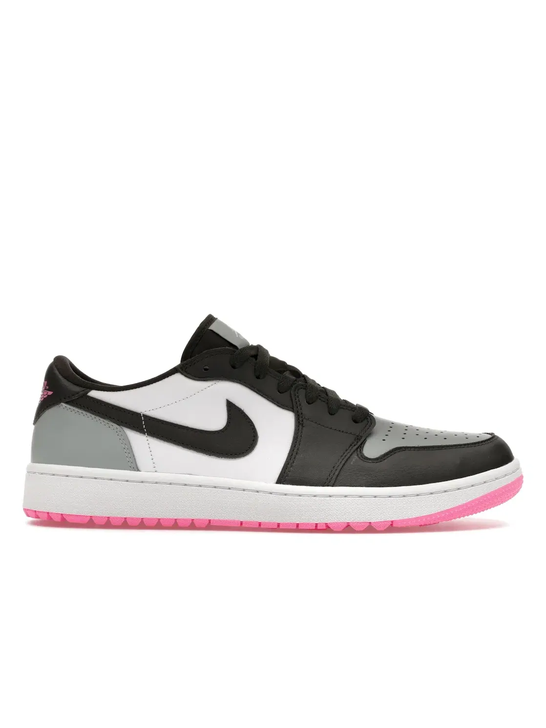 Мужские шиповки для гольфа Jordan 1 Low Golf Jordan — изображение 1 из 4, белый/светлый/розовый