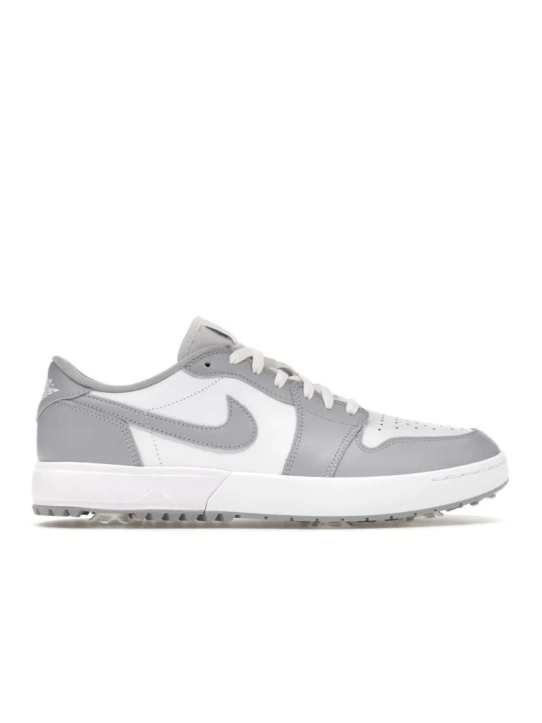 Мужские шиповки для гольфа Jordan 1 Low Golf Spiked Jordan — изображение 1 из 4, серый серый белый