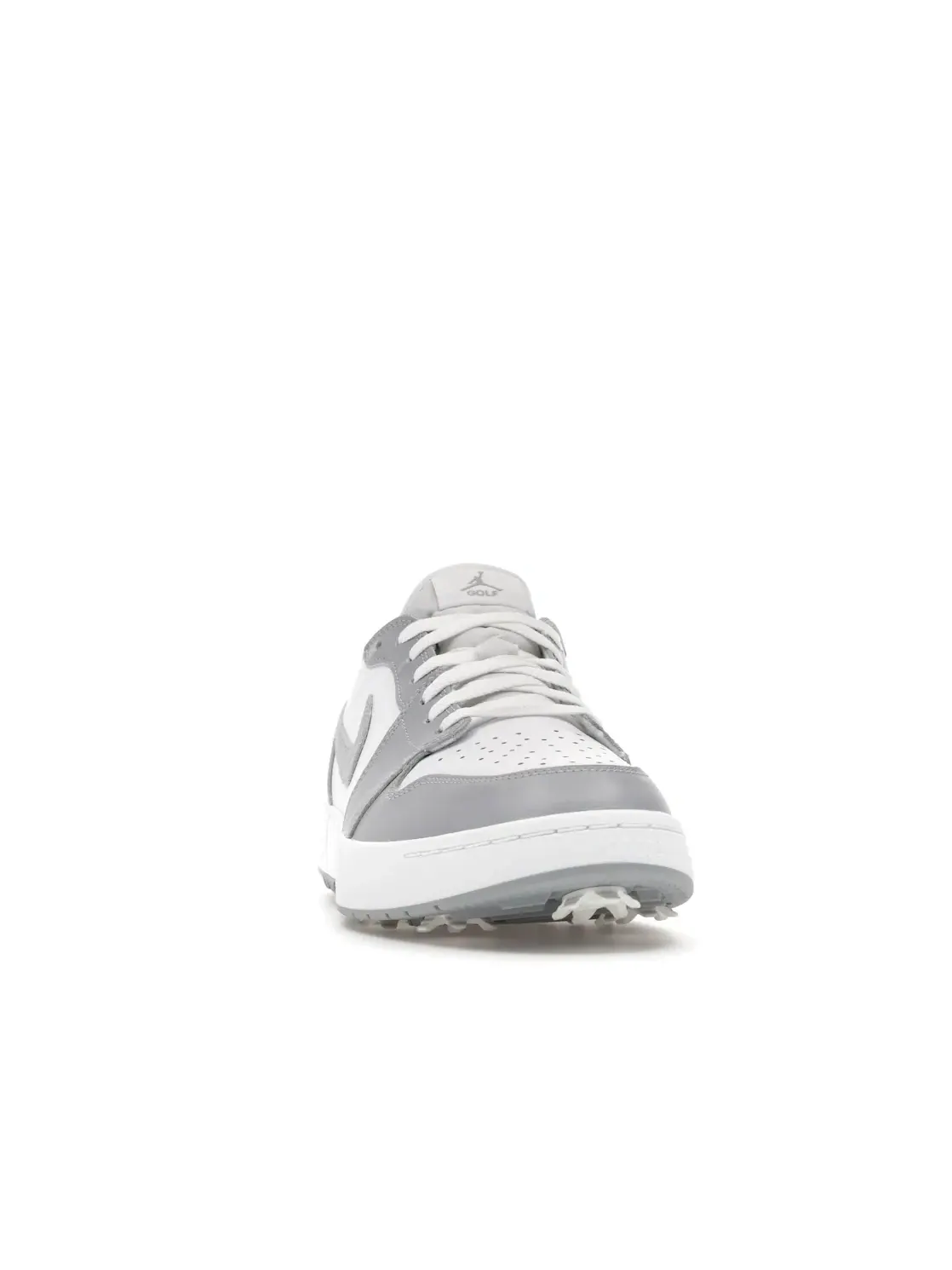 Мужские шиповки для гольфа Jordan 1 Low Golf Spiked Jordan — изображение 2 из 4, серый серый белый
