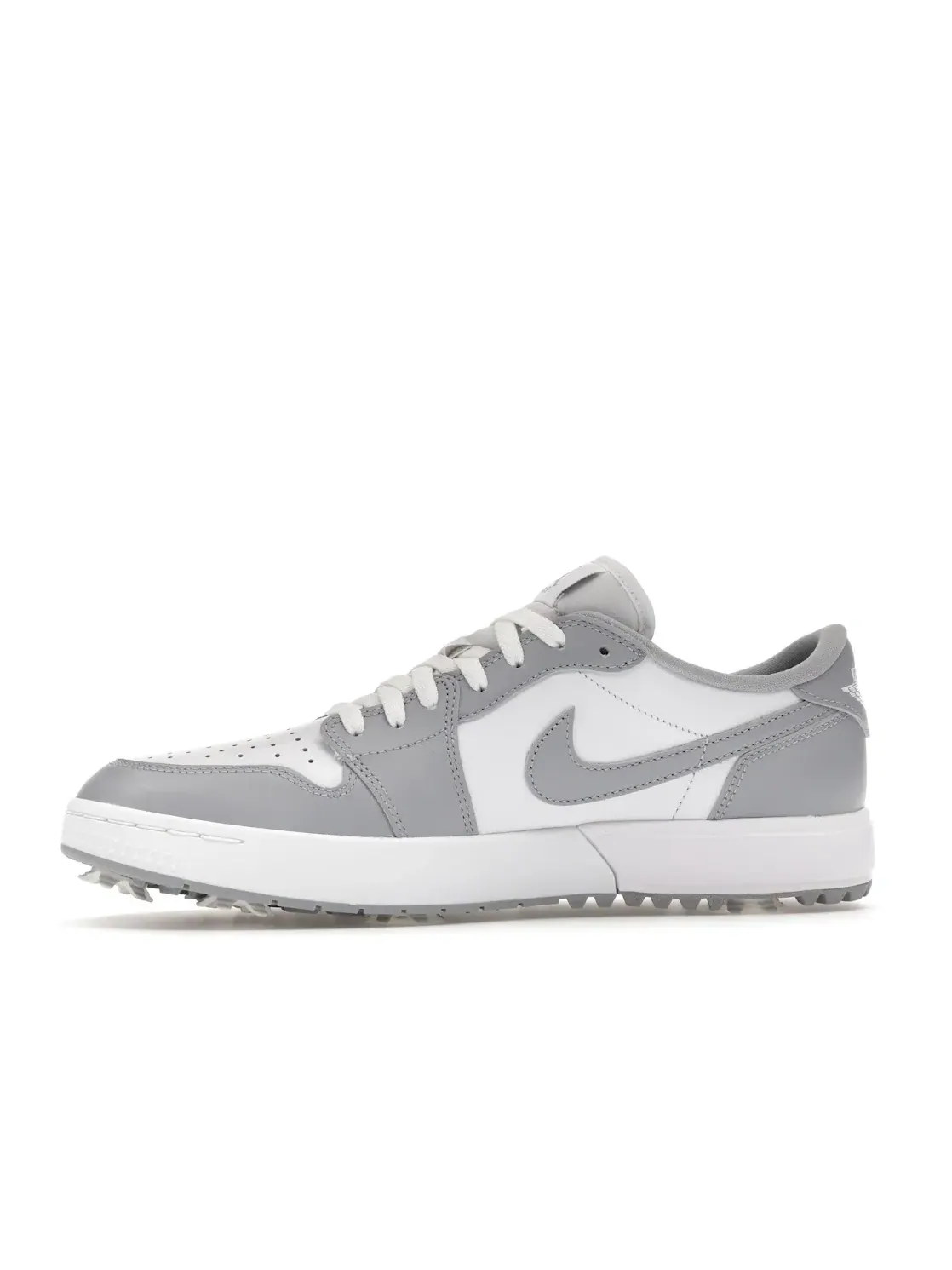Мужские шиповки для гольфа Jordan 1 Low Golf Spiked Jordan — изображение 3 из 4, серый серый белый