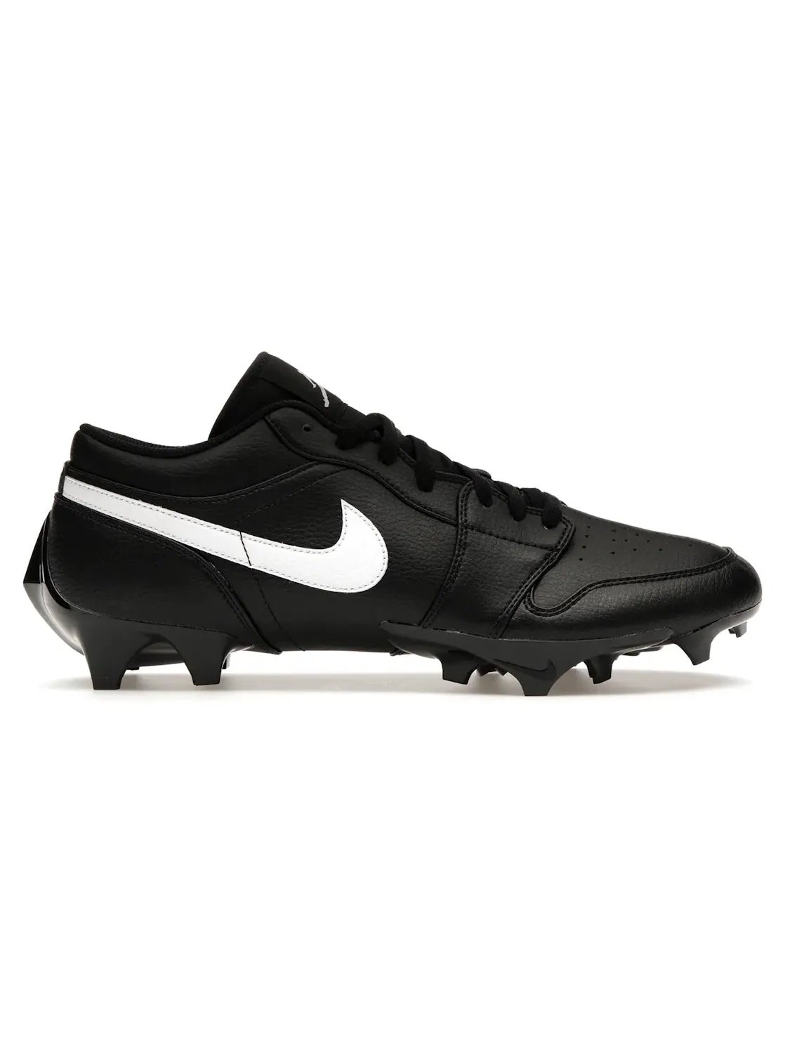 Мужские бутсы Jordan 1 Low TD Cleat Jordan — изображение 1 из 4, черный/черный-белый