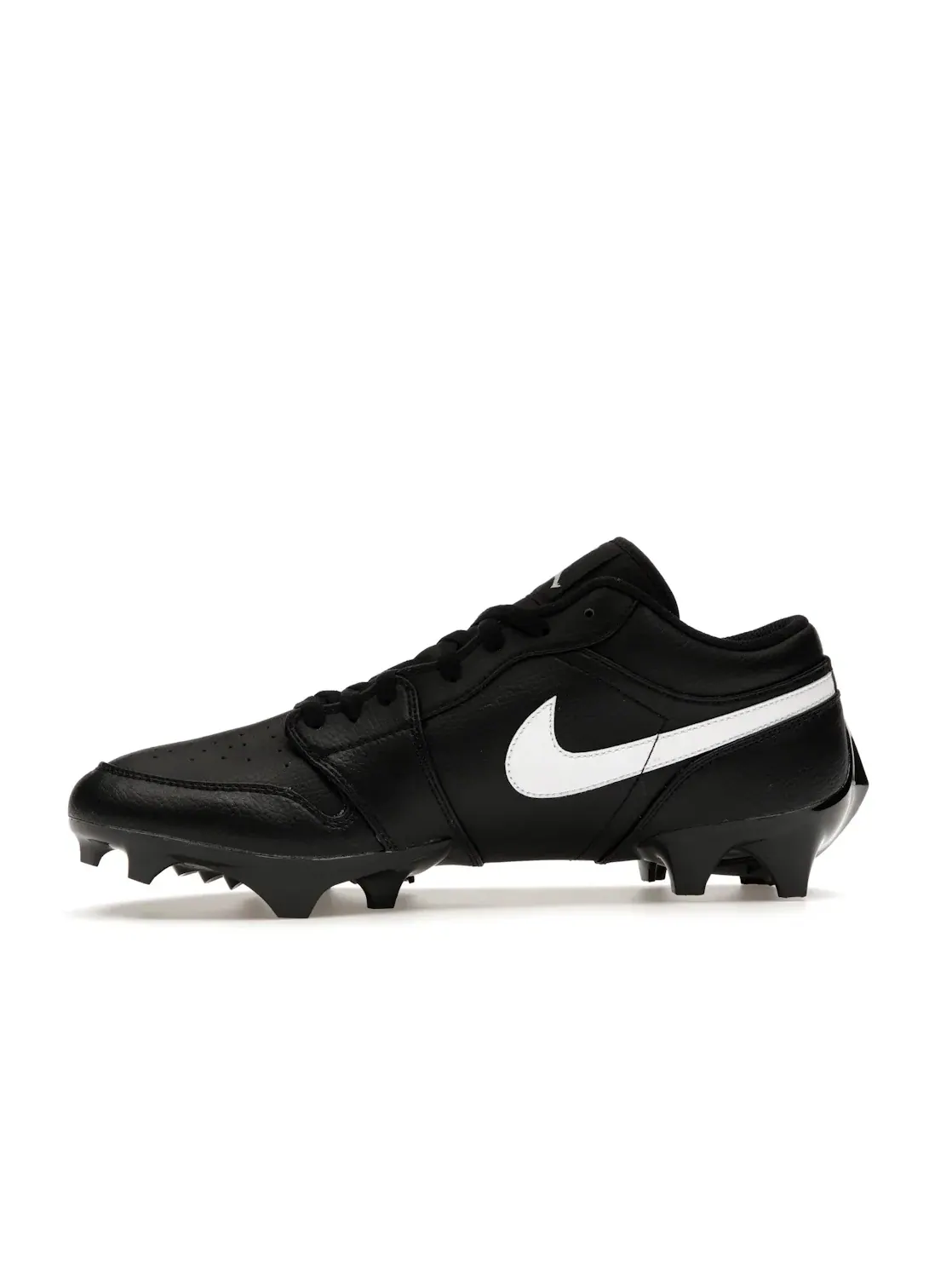 Мужские бутсы Jordan 1 Low TD Cleat Jordan — изображение 3 из 4, черный/черный-белый