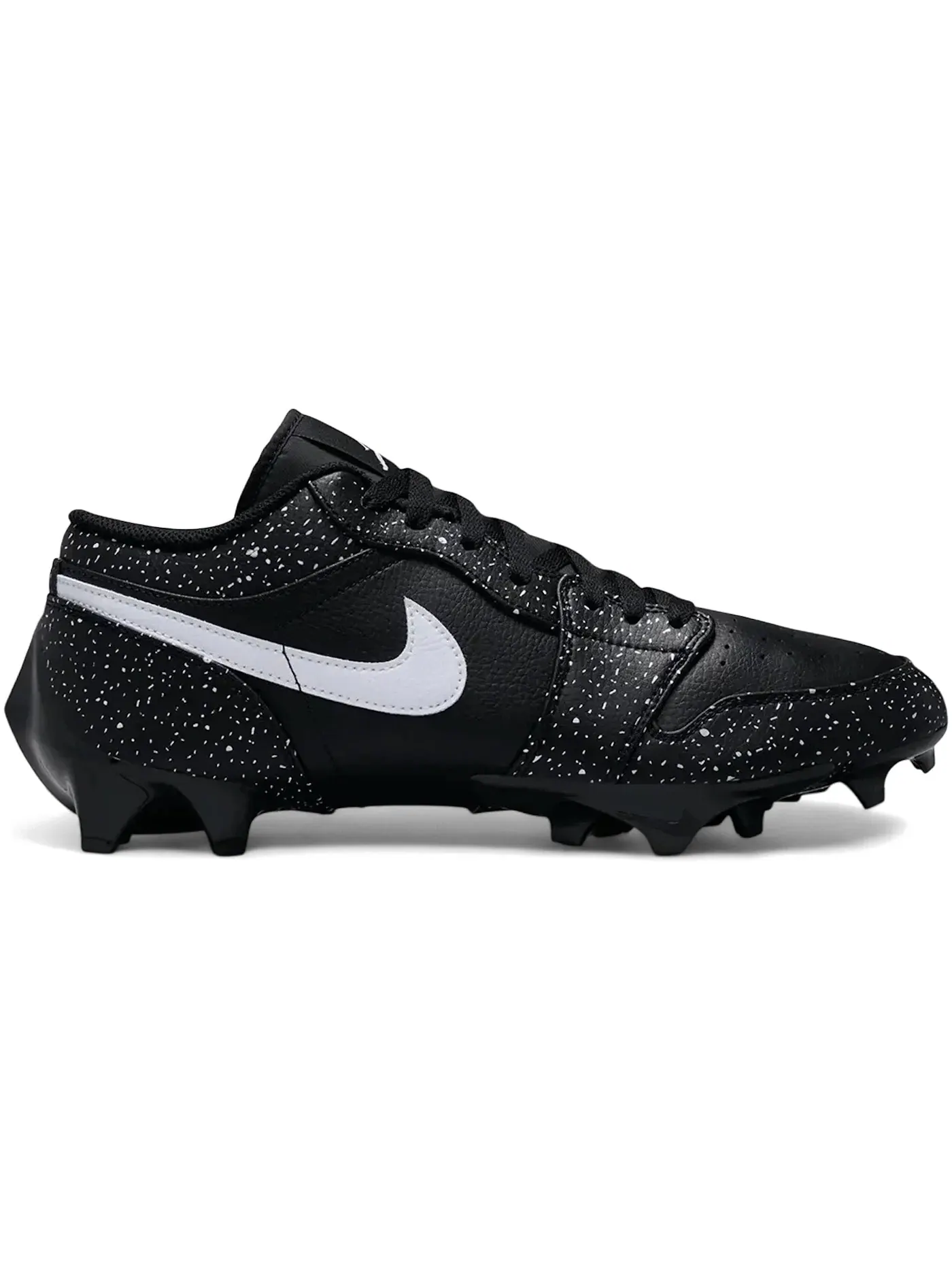 Мужские бутсы Jordan 1 Low TD Cleat — изображение 1 из 1, черный/белый