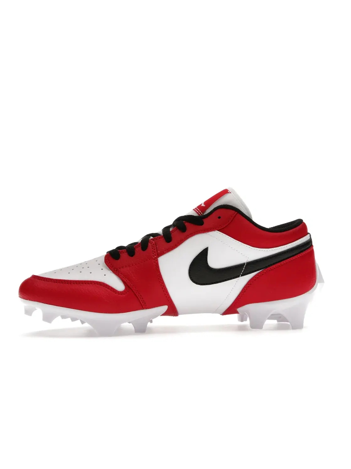 Мужские бутсы Jordan 1 Low TD Cleat Chicago (2023) — изображение 3 из 4, белый/черный-красный