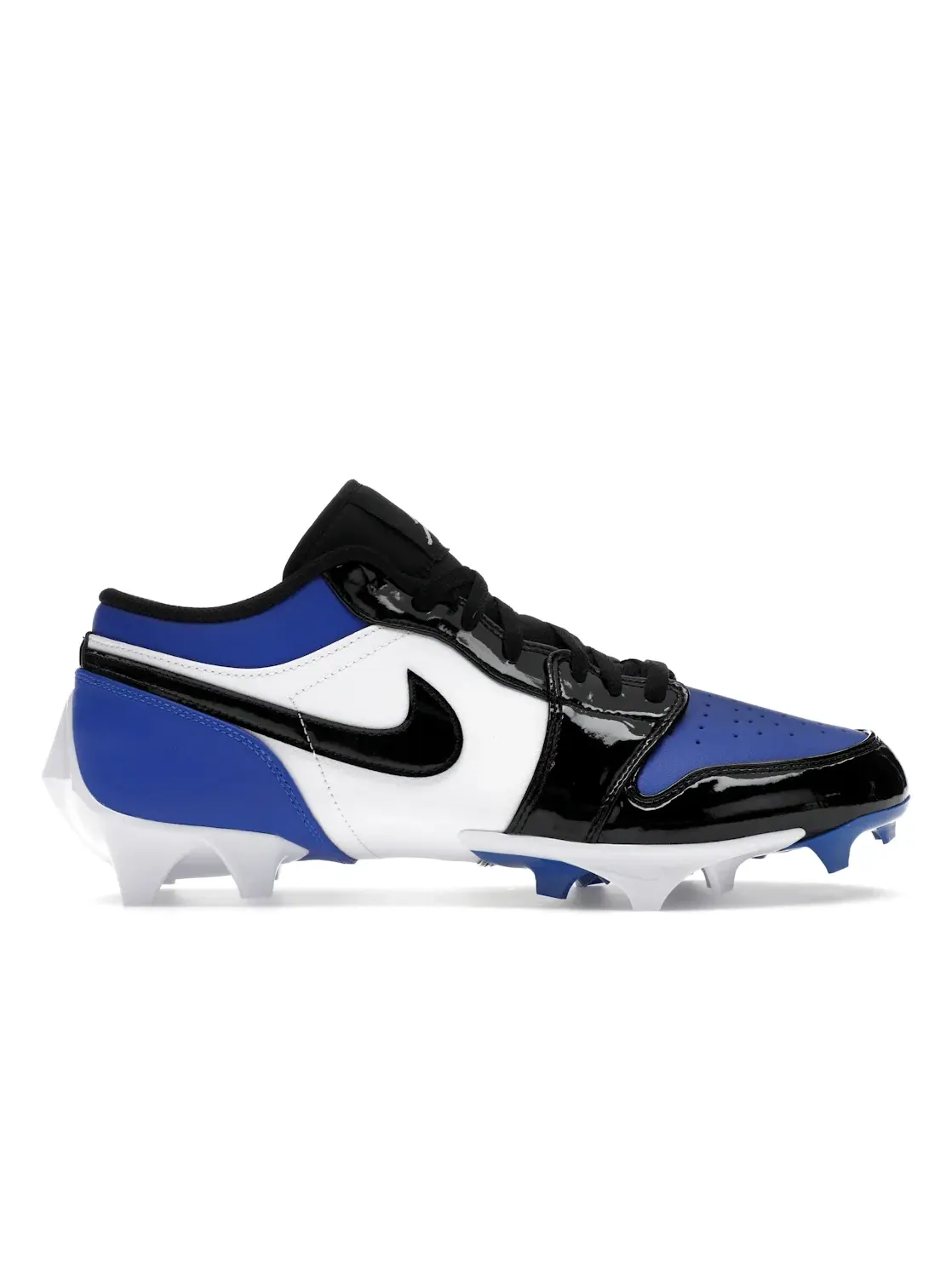 Мужские бутсы Jordan 1 Low TD Cleat Jordan — изображение 1 из 4, белый/черный