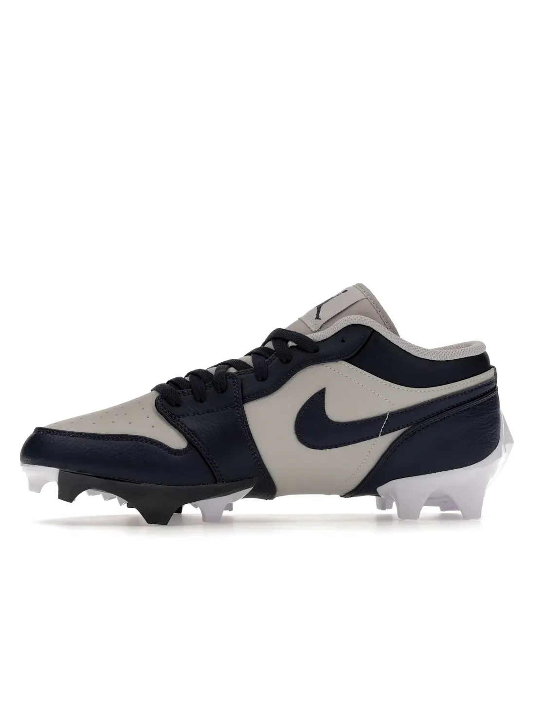 Мужские бутсы Jordan 1 Low TD Cleat Jordan — изображение 3 из 4, серый/белый/темно-синий