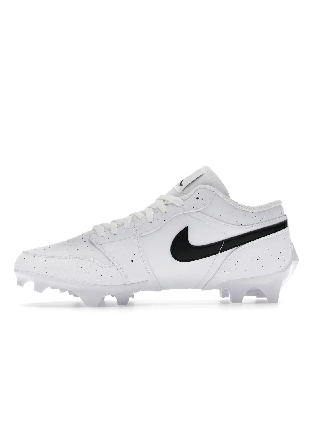 Мужские бутсы с принтом Jordan 1 Low TD Cleat Jordan — изображение 3 из 4, белый/черный