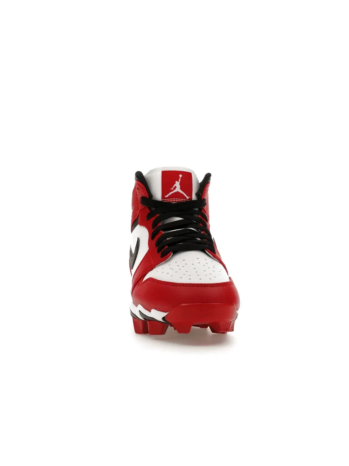 Детские бутсы Jordan 1 Mid Cleat Chicago White/Black/Gym Red — изображение 2 из 3