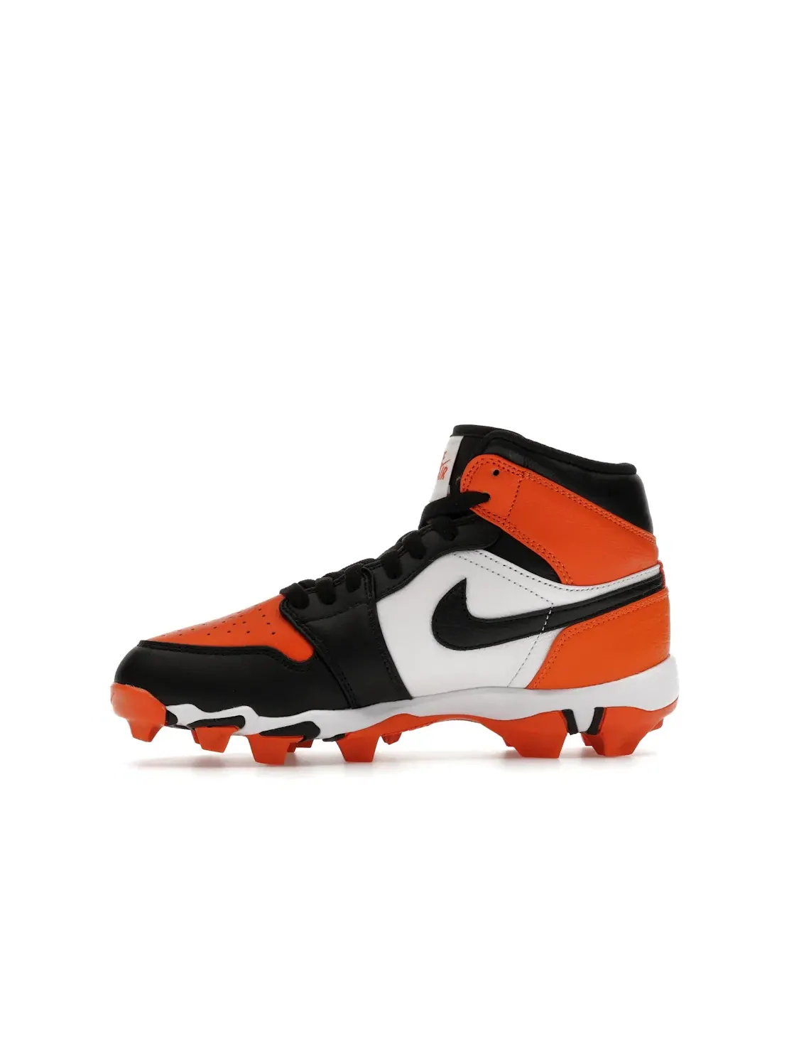 Детские бутсы Jordan 1 Mid Cleat Shattered Backboard Jordan — изображение 3 из 4, черный/белый