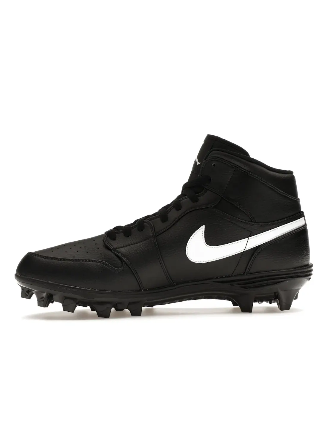 Мужские бутсы с шипами Jordan 1 Mid TD Cleat Jordan — изображение 3 из 4, черный/черный/белый