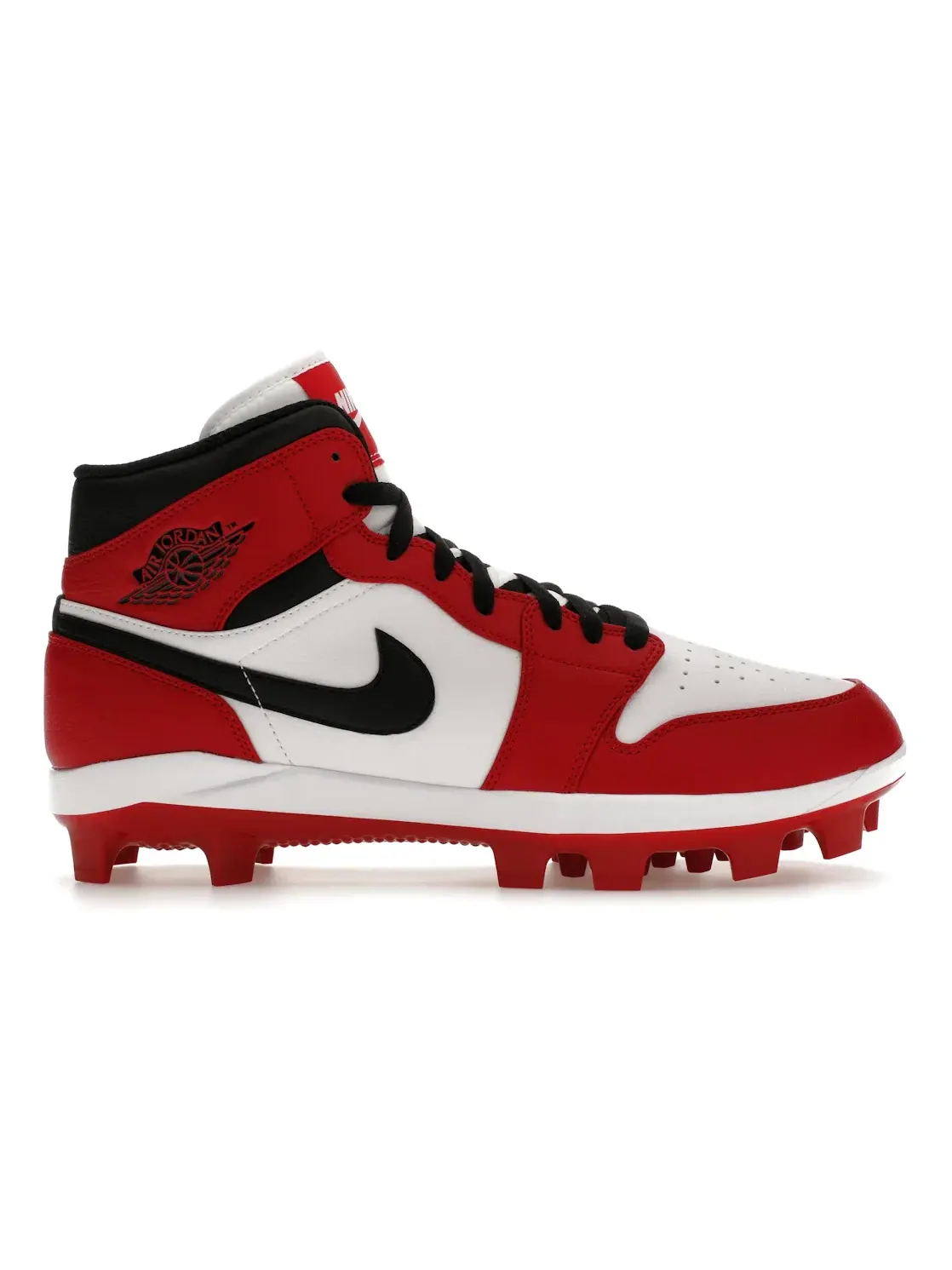 Мужские бутсы с высоким верхом Jordan 1 Retro High MCS Chicago — изображение 1 из 4, красный белый черный