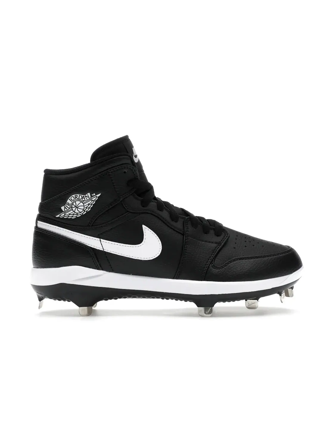 Мужские бутсы Metal Jordan 1 Retro Jordan — изображение 1 из 4, черный/белый