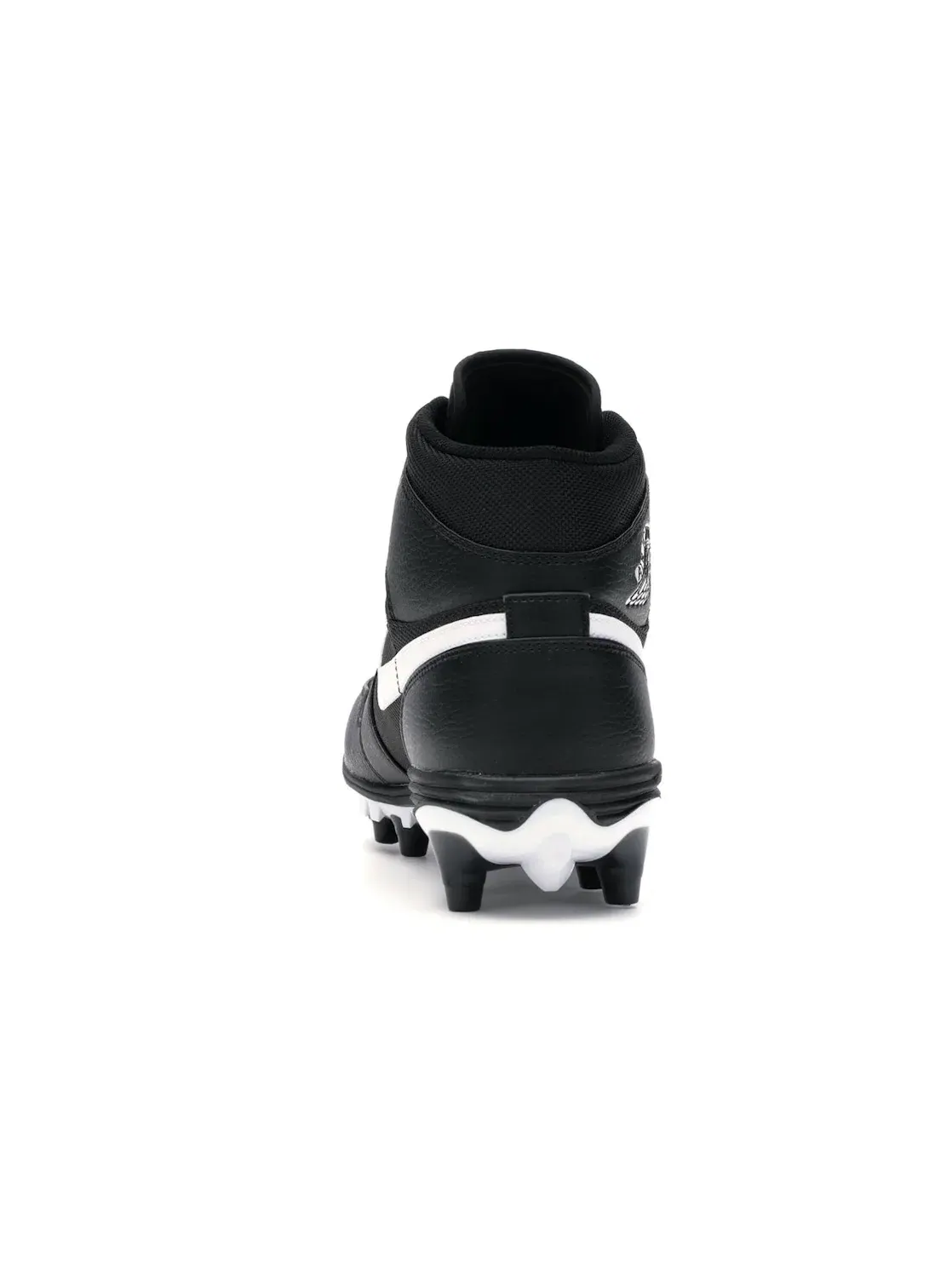 Мужские бутсы Jordan 1 TD Mid Black/White-White — изображение 4 из 4