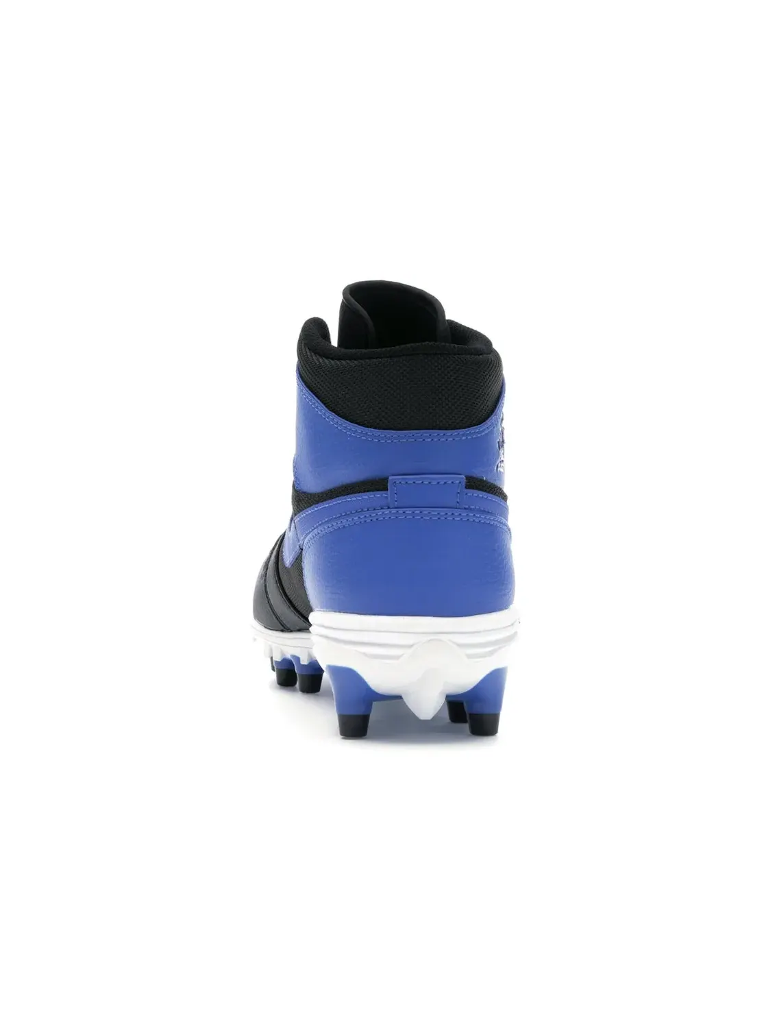 Мужские бутсы футбольные с высоким верхом Jordan 1 TD Mid Cleat — изображение 4 из 4, черный//белый
