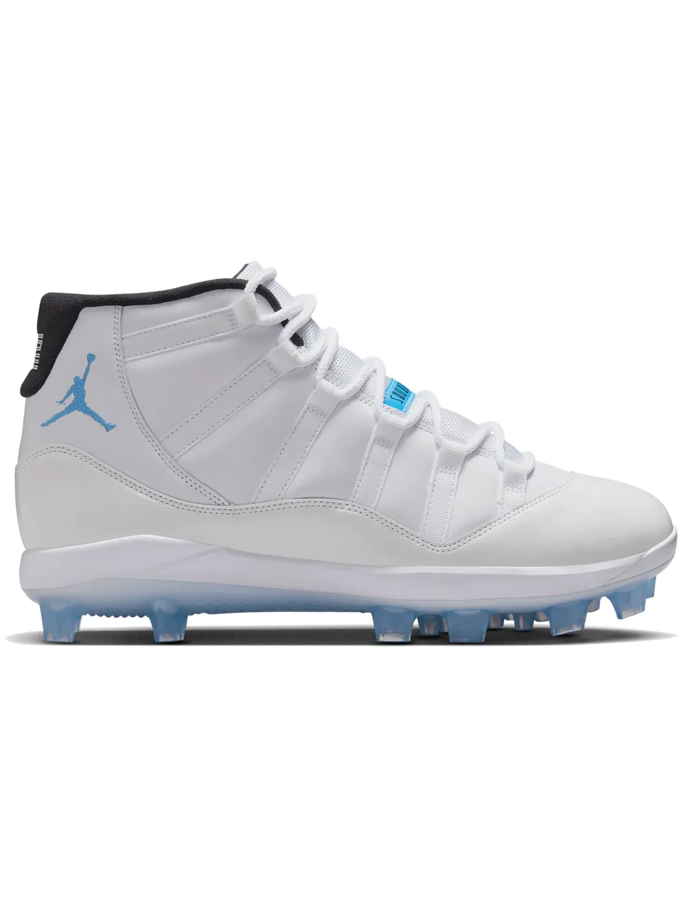 Мужские бутсы Jordan 11 Mid MCS Cleat Jordan — изображение 1 из 1, белый/черный/синий