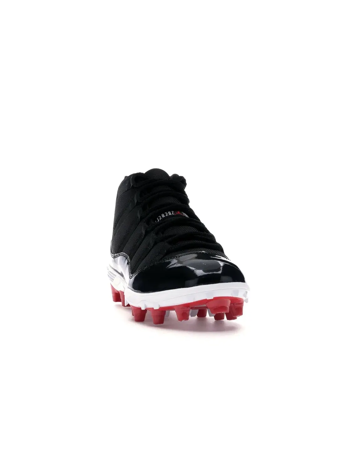 Мужские бутсы с высоким верхом Jordan 11 Retro Cleat Jordan — изображение 2 из 4, черный/красный-белый