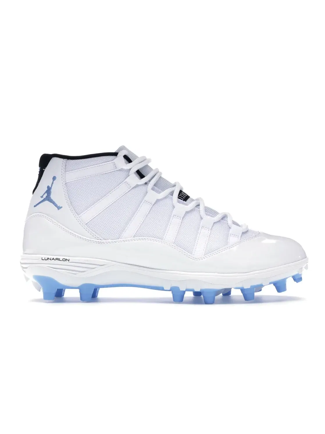 Мужские бутсы с высоким верхом Jordan 11 Retro Cleat Jordan — изображение 1 из 4, белый/синий-черный