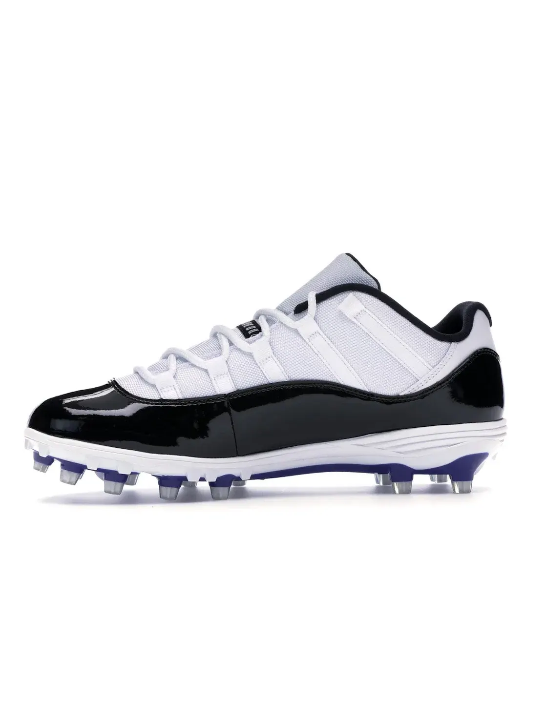 Мужские бутсы Air Jordan 11 Retro Low Cleat Concord Jordan — изображение 3 из 4, белый/черный--черный