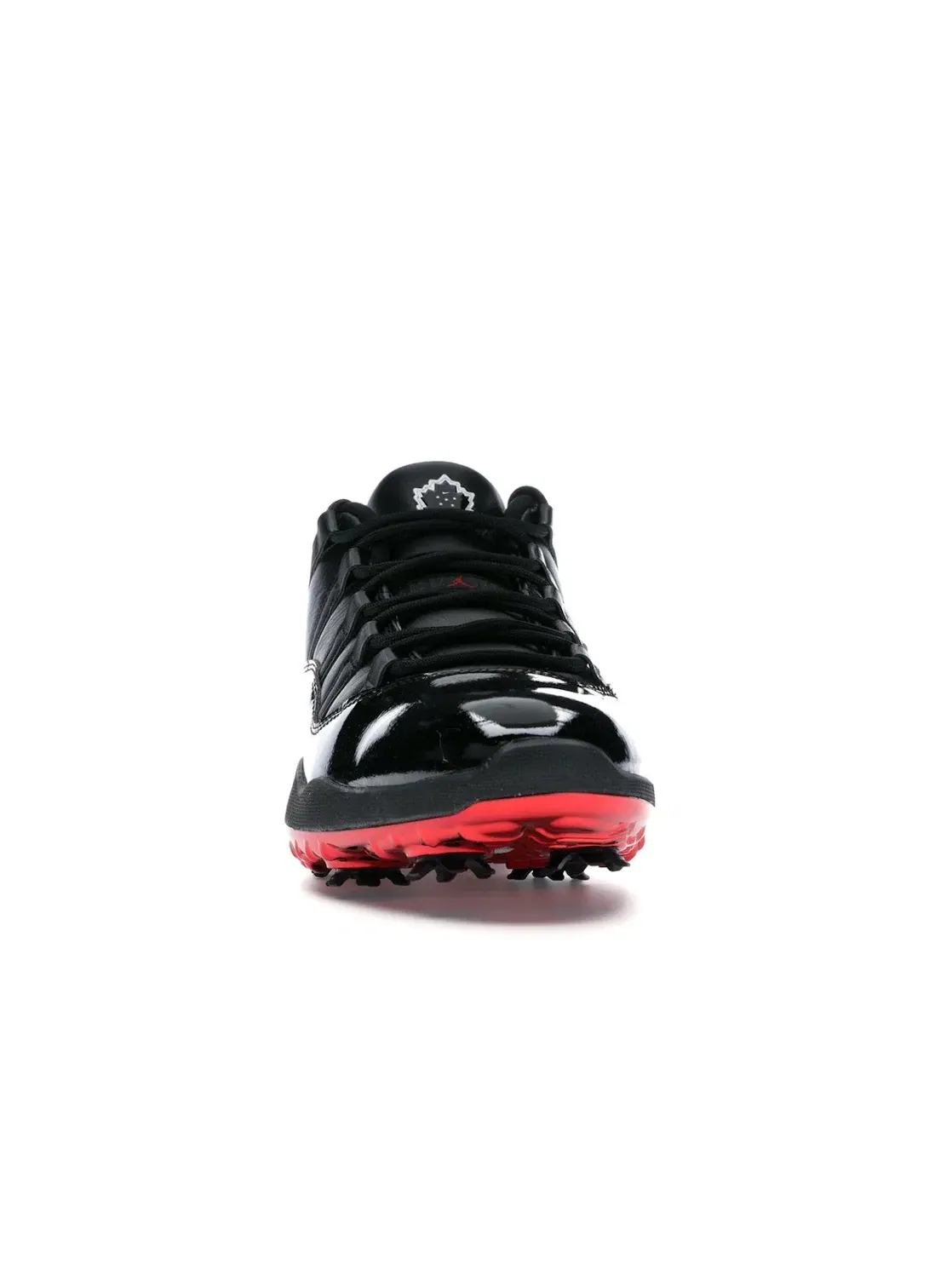 Мужские шиповки Safari Bred Jordan 11 Retro Low Golf Jordan — изображение 2 из 4, черный/черный-красный