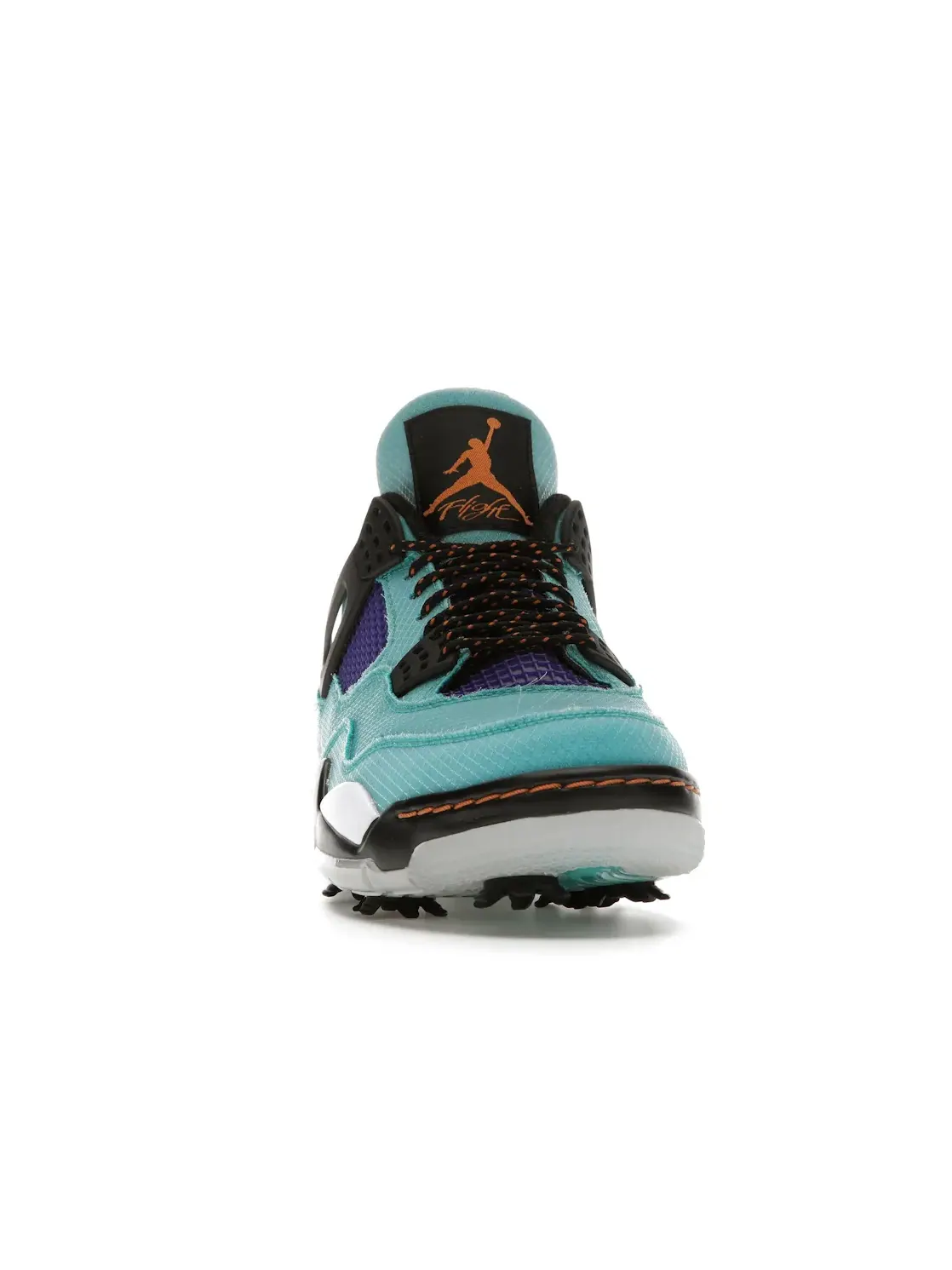 Мужские бутсы Jordan 4 Retro Golf US Open Torrey Pines Pack ACG — изображение 2 из 4, белый-оранжевый