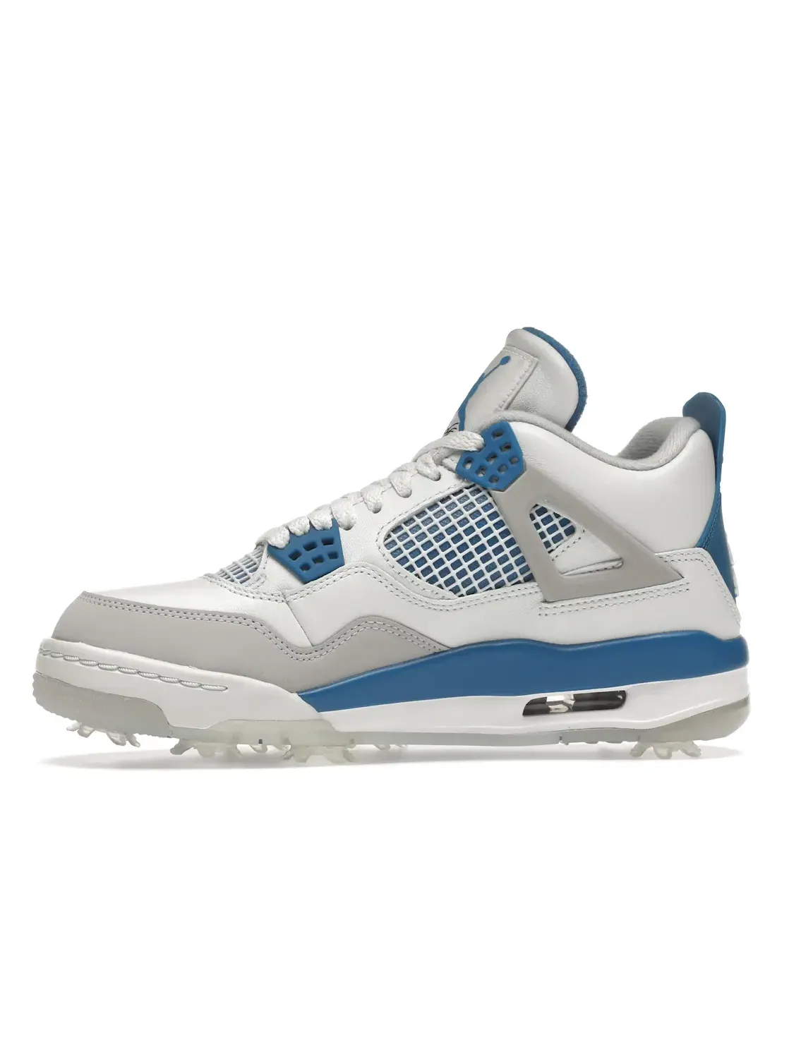 Мужские шиповки для гольфа Jordan 4 Retro Golf — изображение 3 из 4, белый/серый-черный-синий