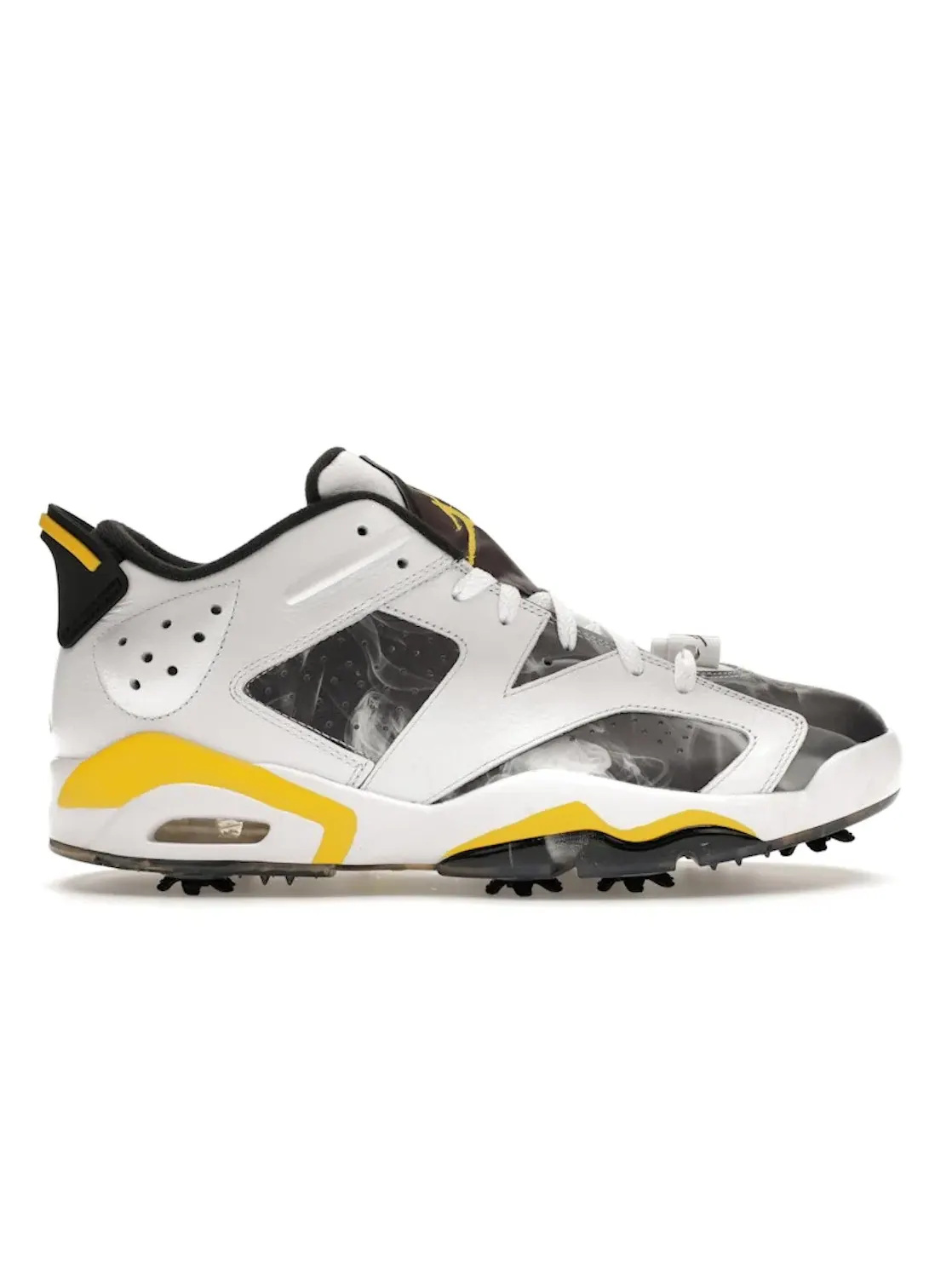 Мужские шиповки Jordan 6 Low Golf — изображение 1 из 4, белый/черный/желтый