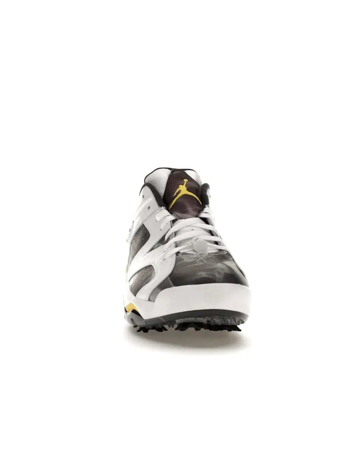 Мужские шиповки Jordan 6 Low Golf — изображение 2 из 4, белый/черный/желтый