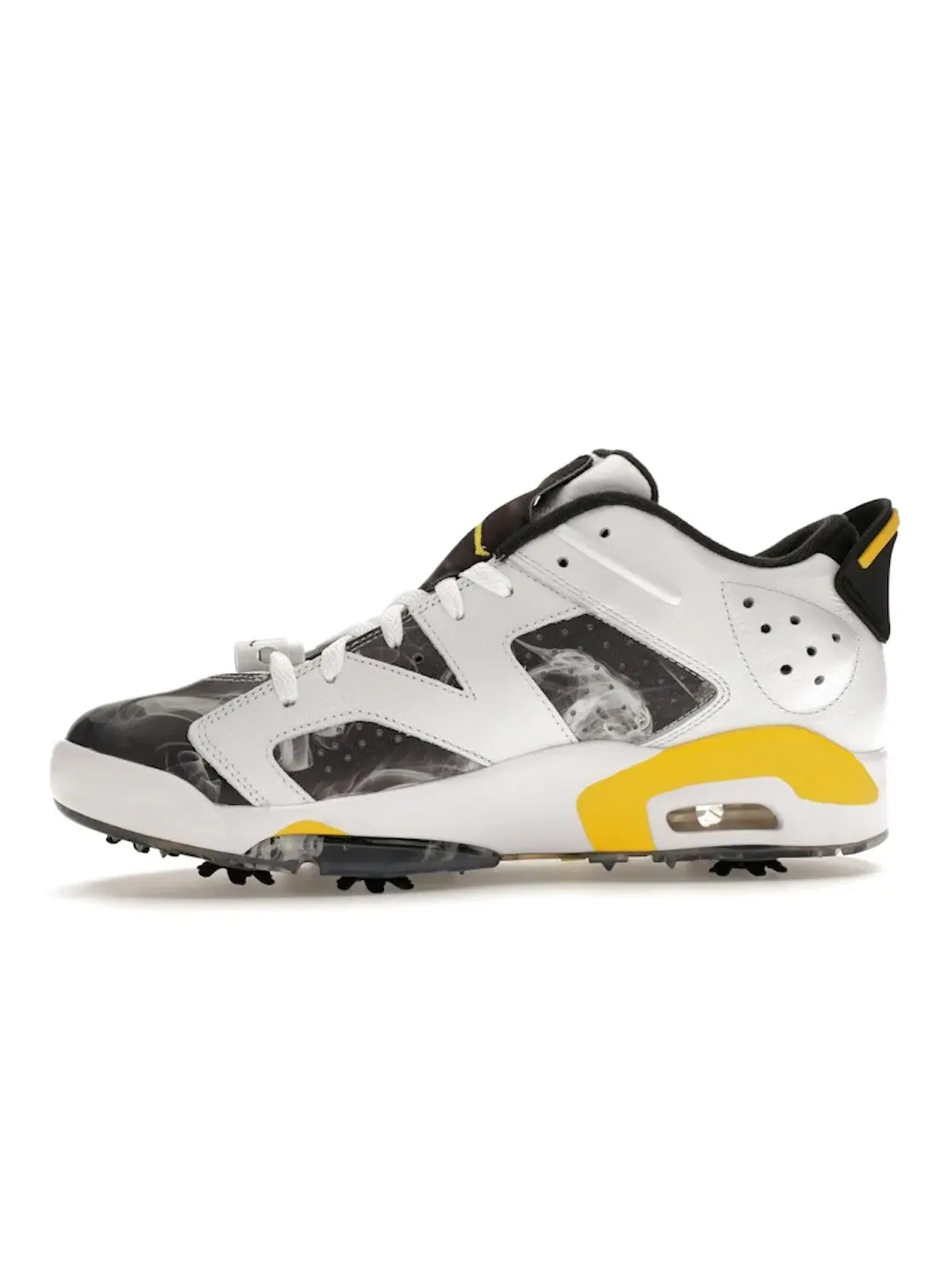 Мужские шиповки Jordan 6 Low Golf — изображение 3 из 4, белый/черный/желтый