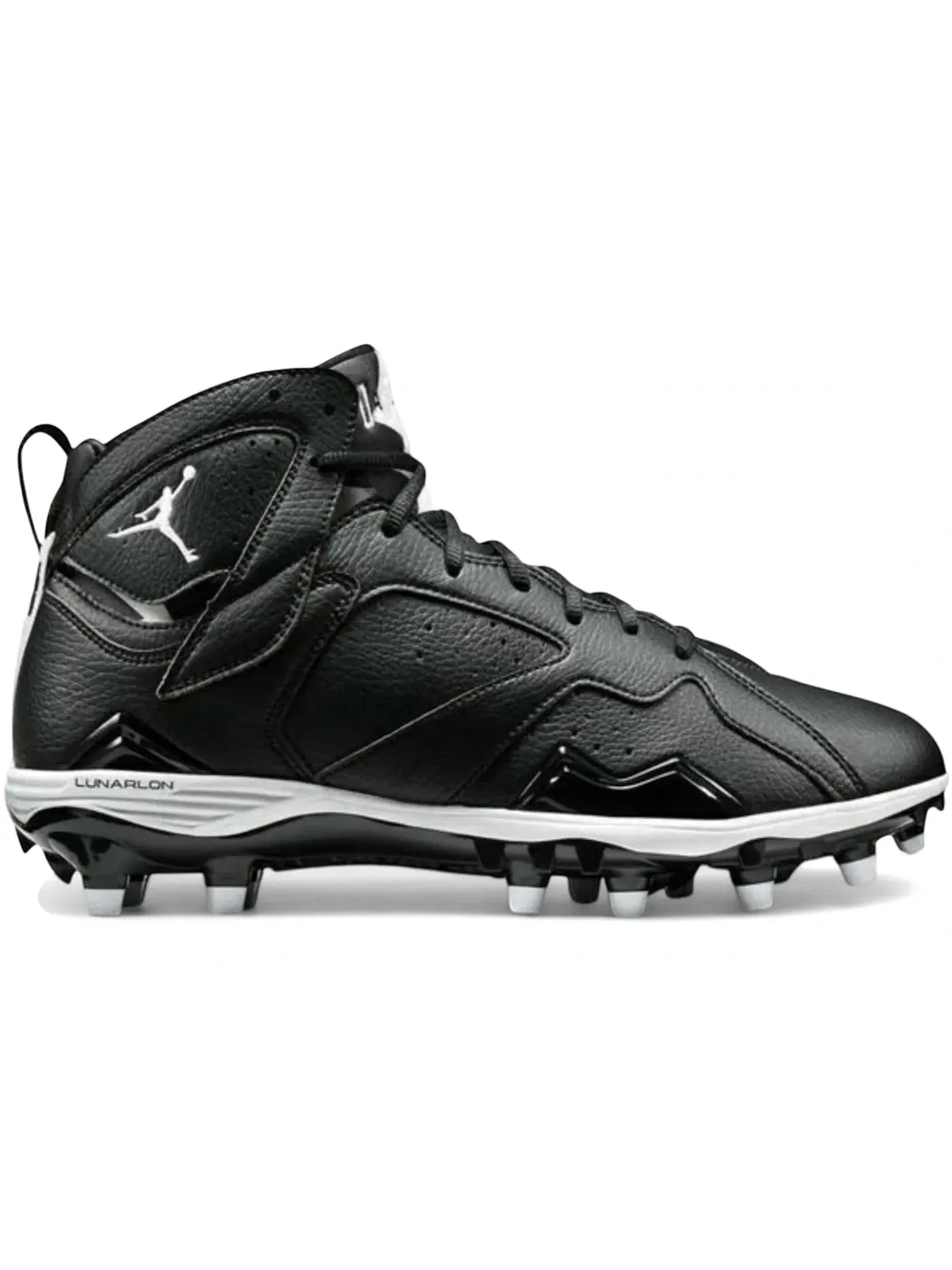 Мужские бутсы с ключевой характеристикой Jordan 7 Retro TD Cleat Jordan — изображение 1 из 1, черный/белый/черный