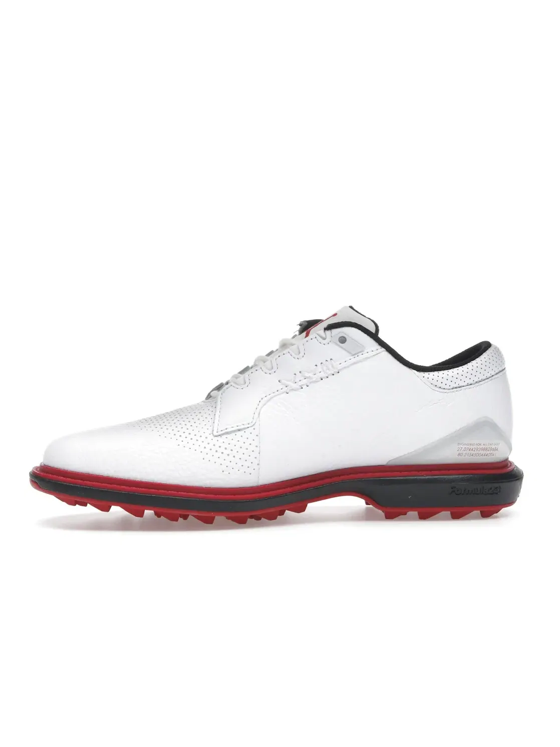 Мужские шиповки для гольфа Jordan ADG 5 Golf — изображение 3 из 4, белый/черный/красный