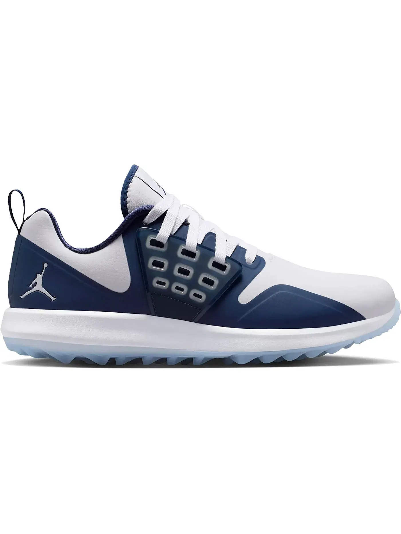 Мужские бутсы Grind Golf Jordan — изображение 1 из 1, белый/белый/темно-синий