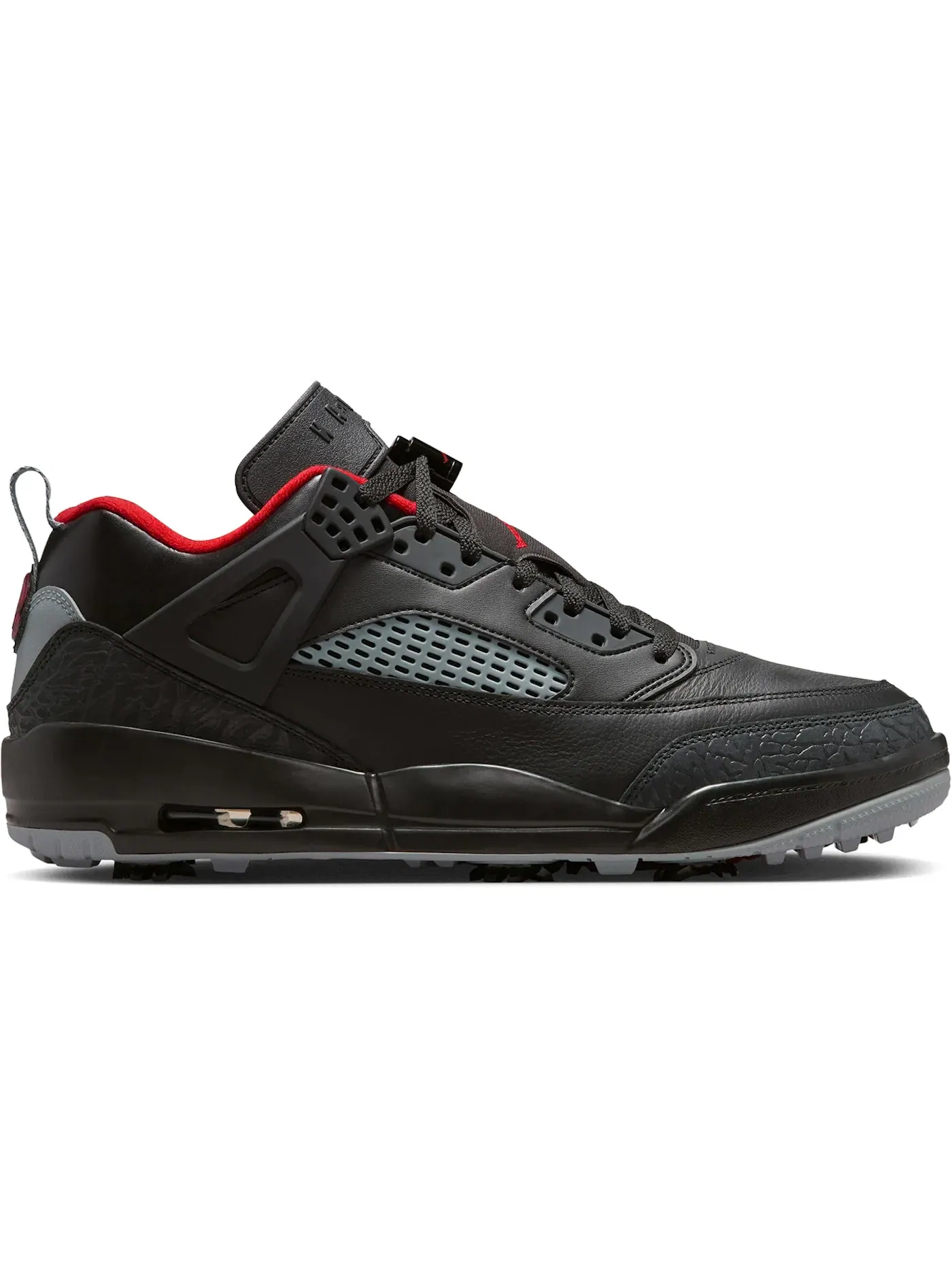 Мужские бутсы Jordan Spizike Golf — изображение 1 из 1, черный//красный